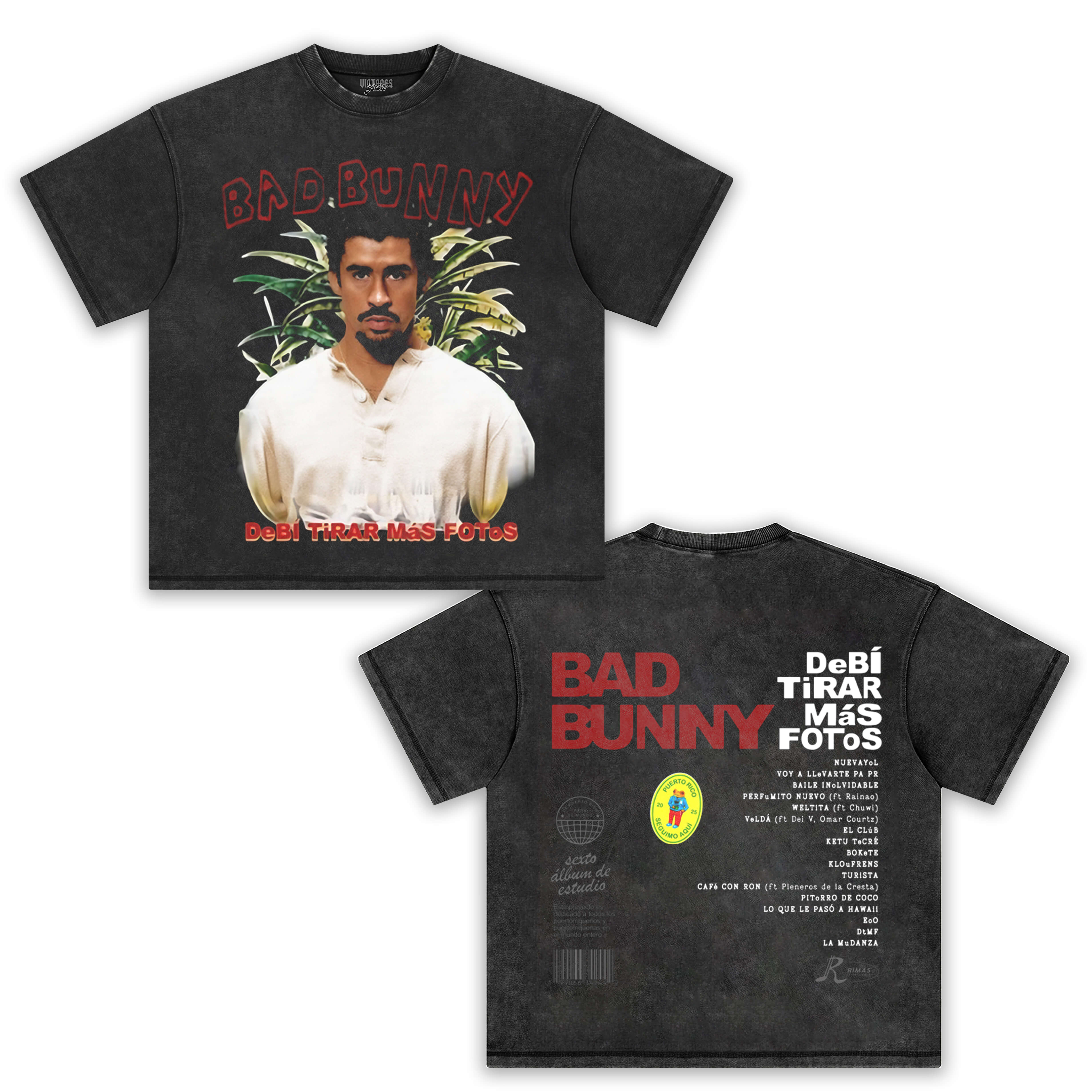 DTMF BAD BUNNY 2025 TEE - Y2K VINTAGES