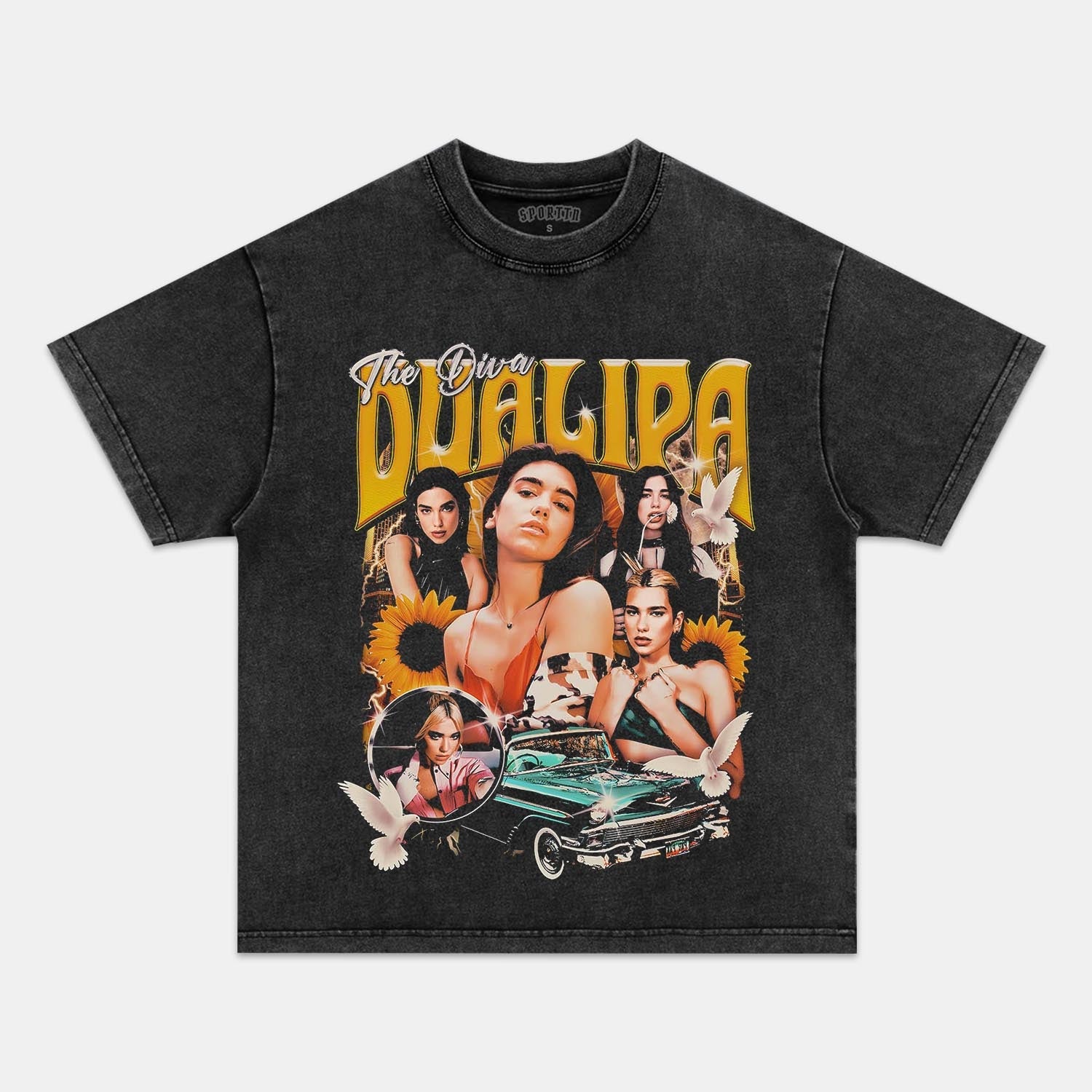 DUA LIPA TEE - Y2K VINTAGES