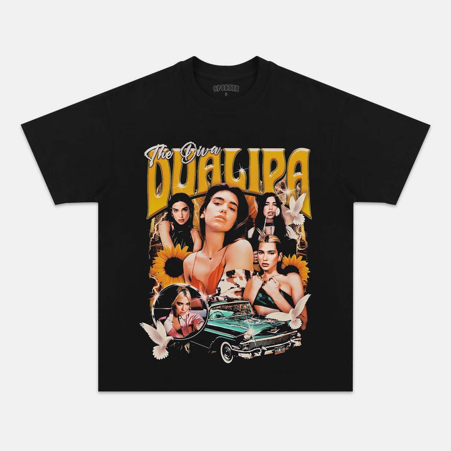 DUA LIPA TEE - Y2K VINTAGES