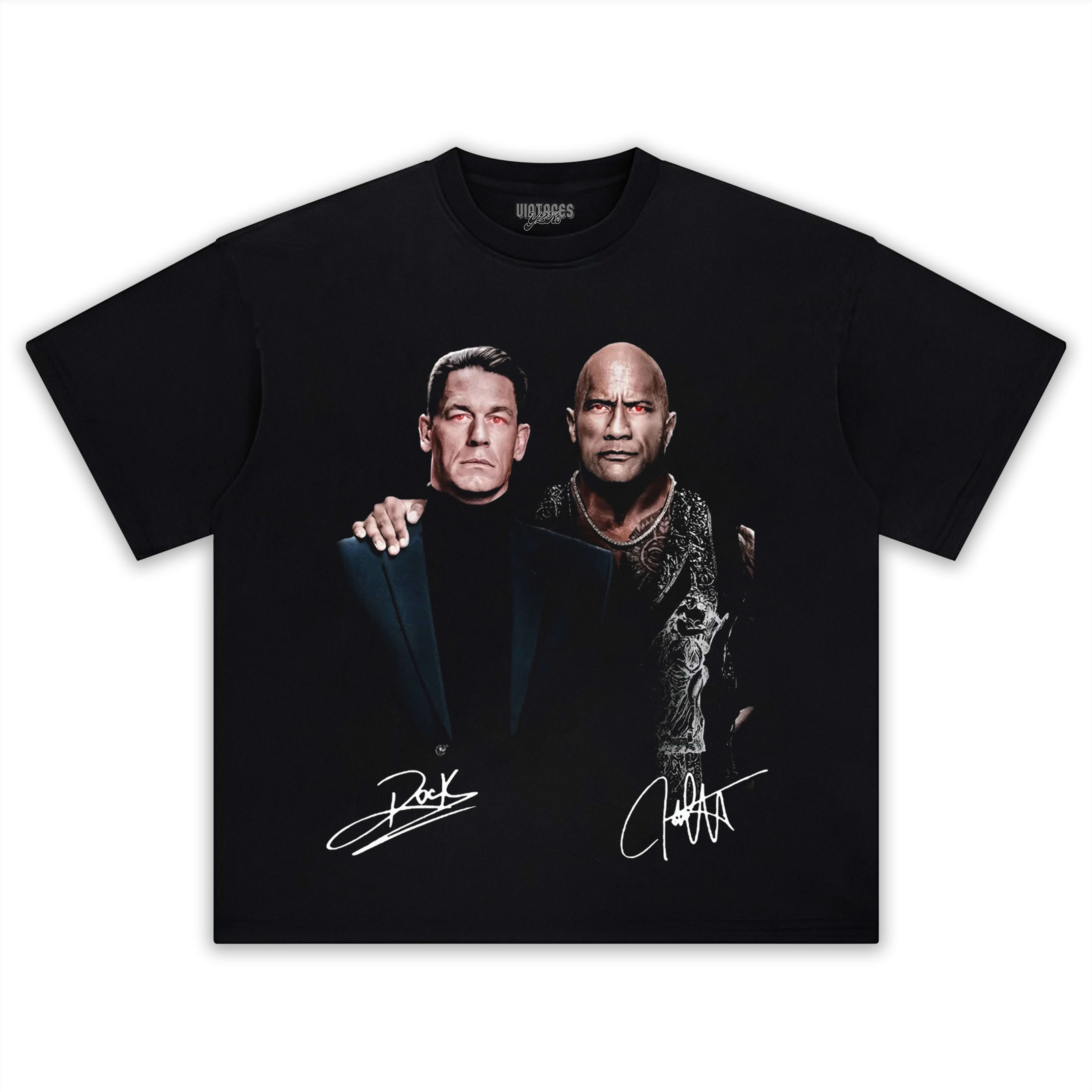 DWAYNE JOHNSON & JOHN CENA TEE 2