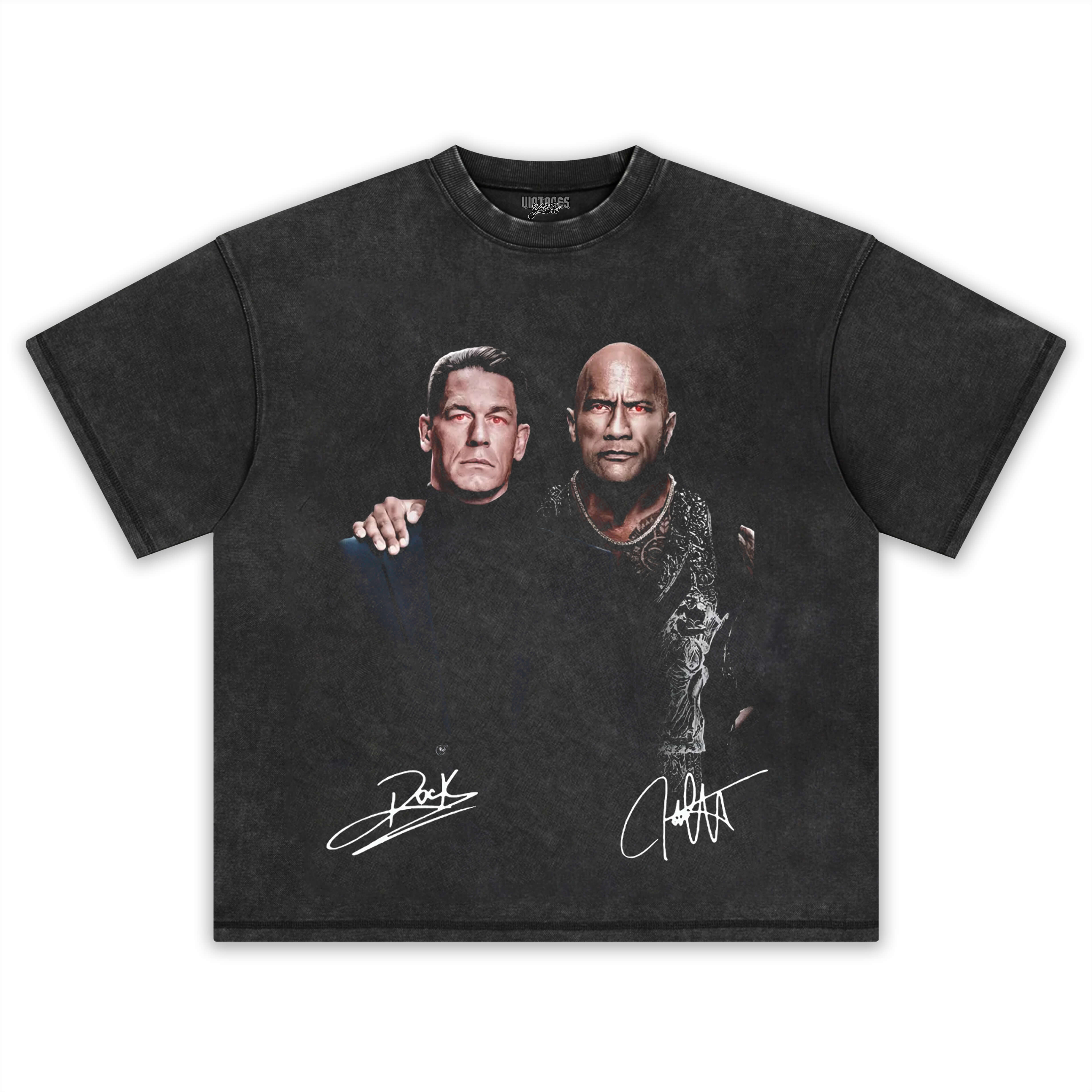 DWAYNE JOHNSON & JOHN CENA TEE 2