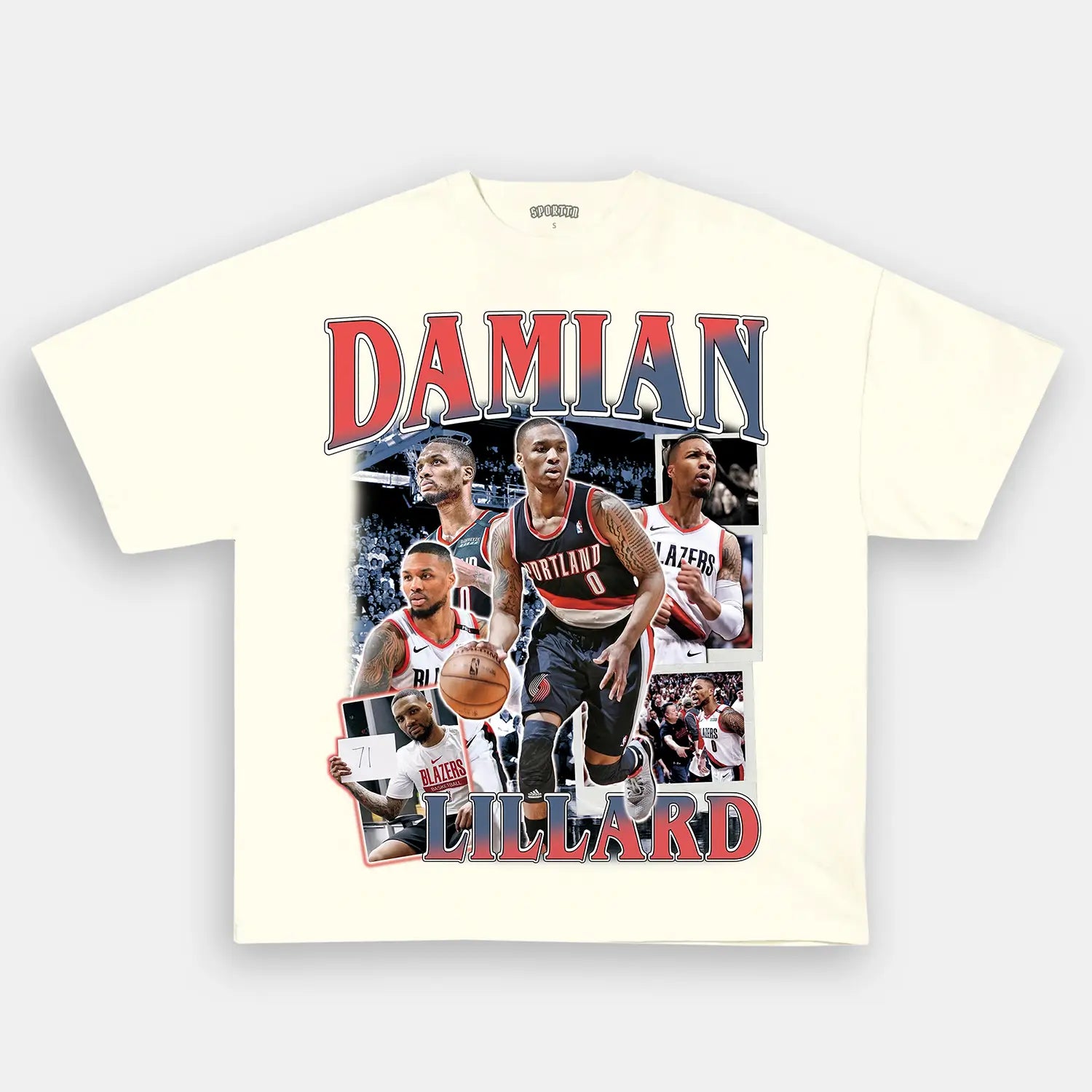 DAMIAN LILLARD TEE - Y2K VINTAGES