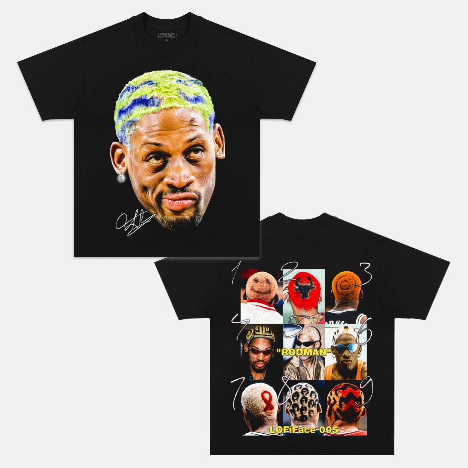 DENNIS RODMAN TEE 6.0 - Y2K VINTAGES