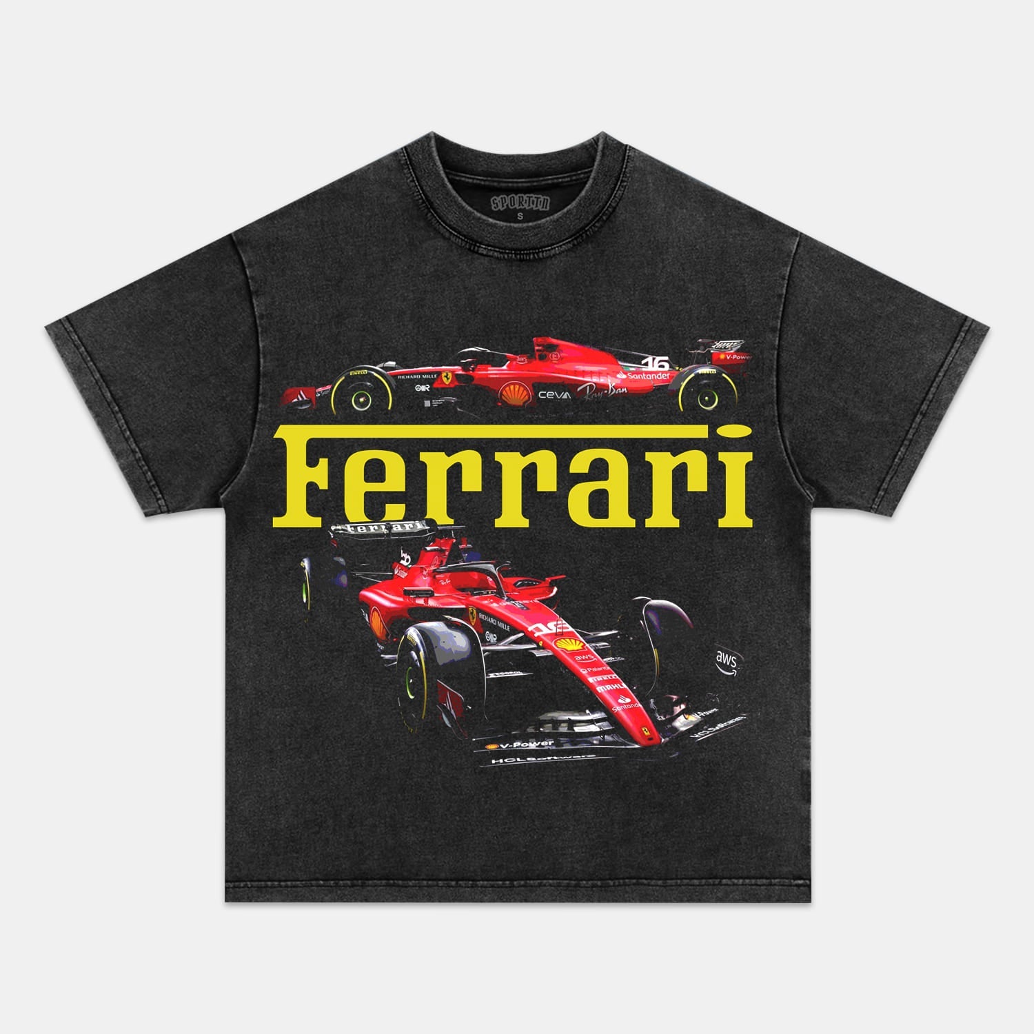 FARRARI F1 RACING TEE - Y2K VINTAGES