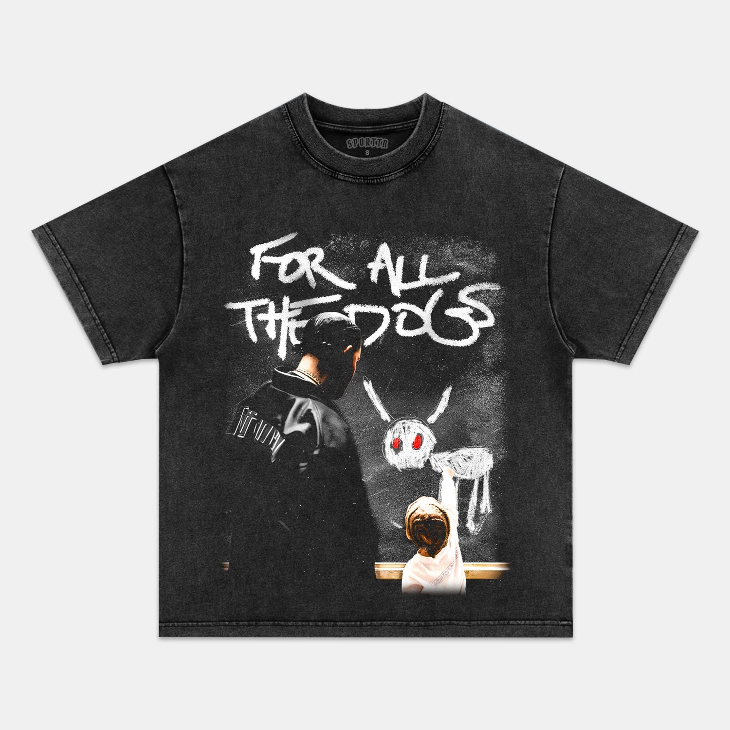 FOR ALL THE DOGS DRAKE TEE