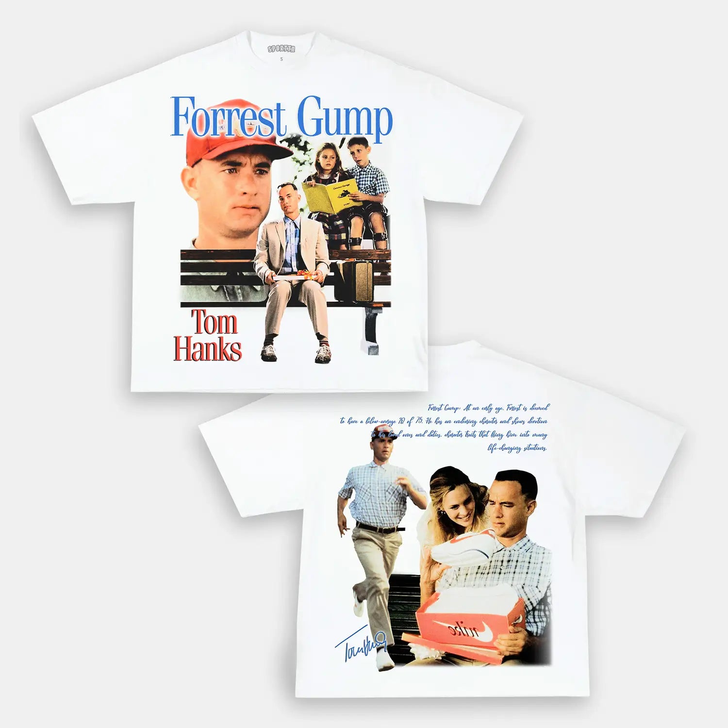 FORREST GUMP TEE - Y2K VINTAGES