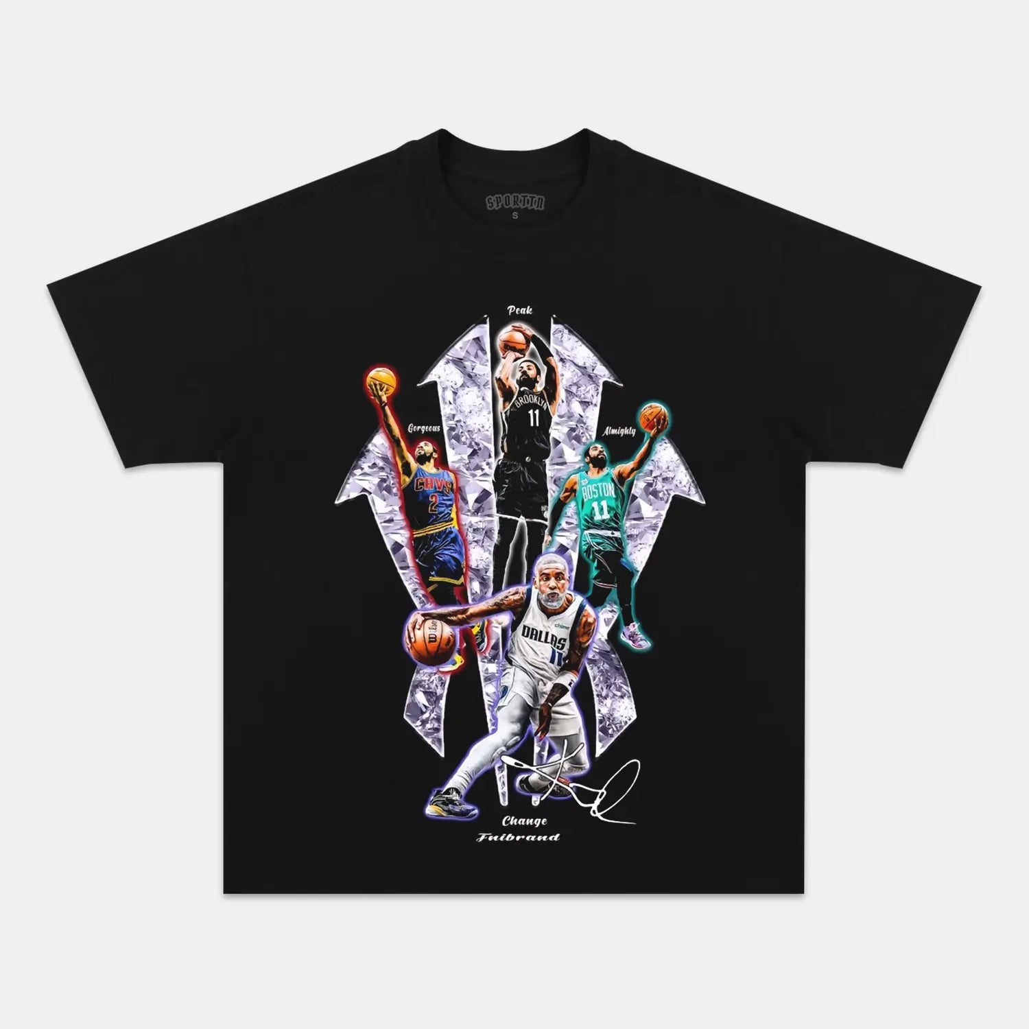 FOUR SHOOTING GUARDS VINTAGE TEE - Y2K VINTAGES