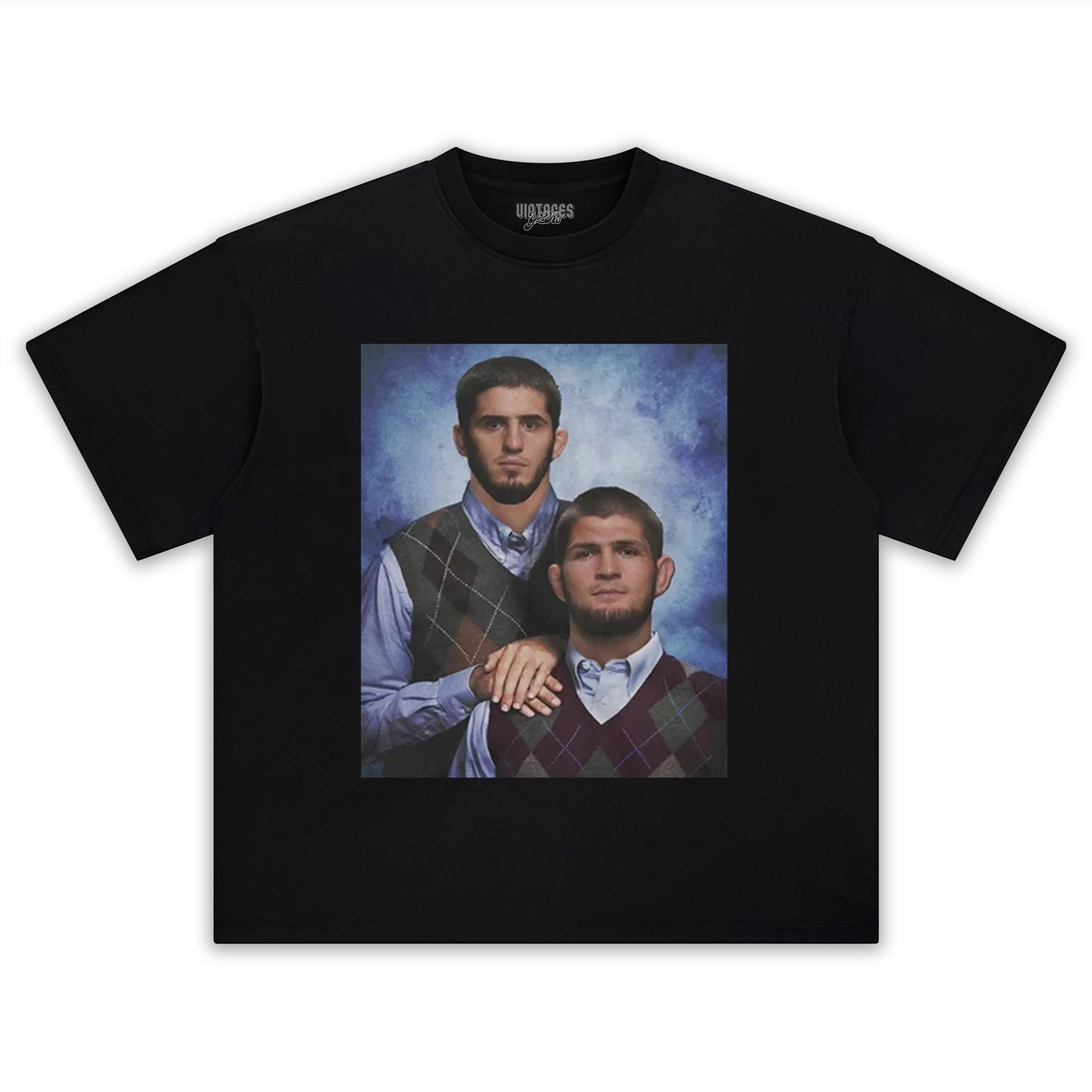 FUNNY ISLAM & KHABIB STEP BROTHERS TEE - Y2K VINTAGES