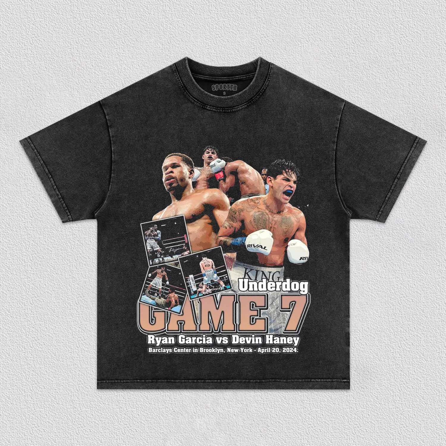 GAME 7 RYAN GARCIA VS DEVIN HANEY TEE - Y2K VINTAGES