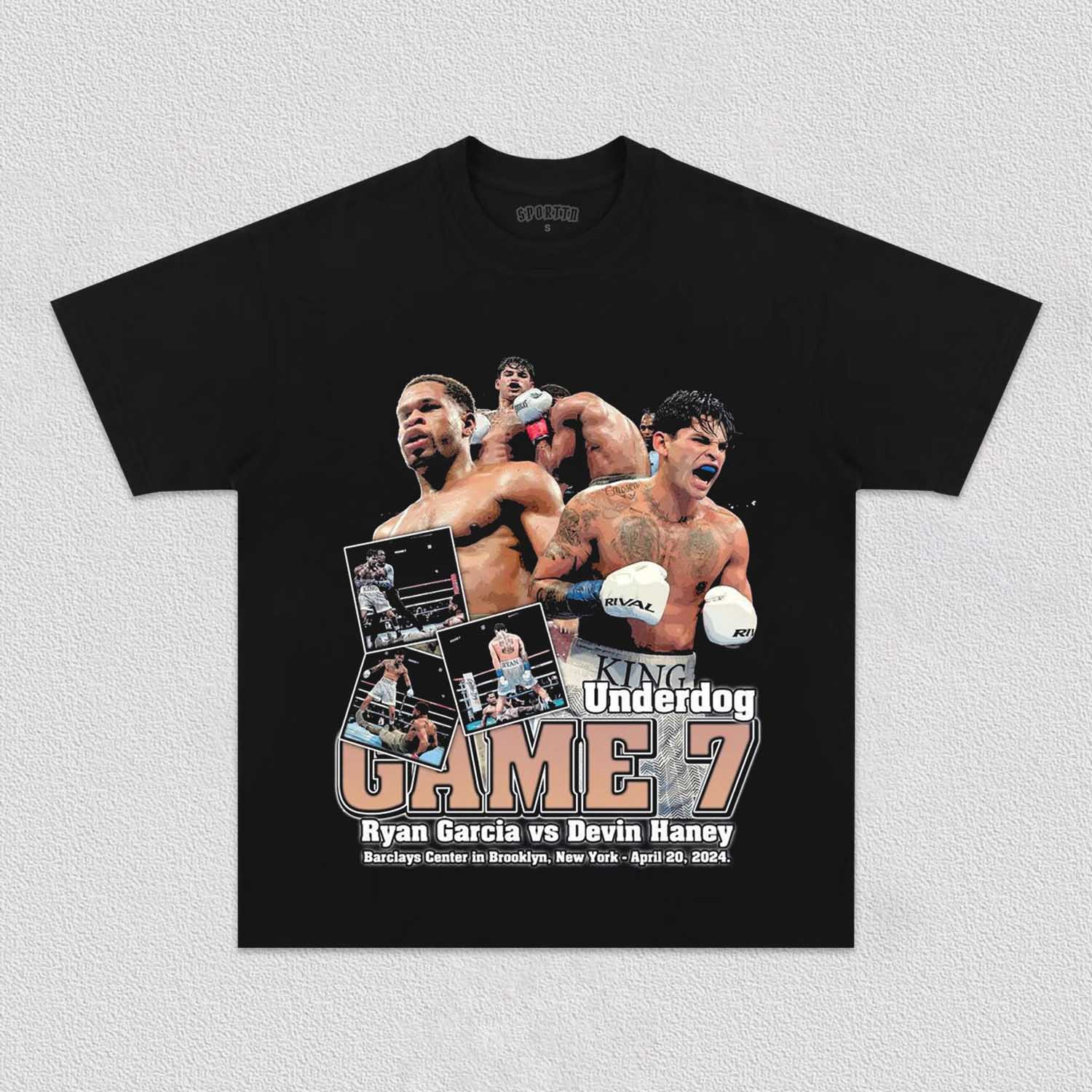 GAME 7 RYAN GARCIA VS DEVIN HANEY TEE - Y2K VINTAGES