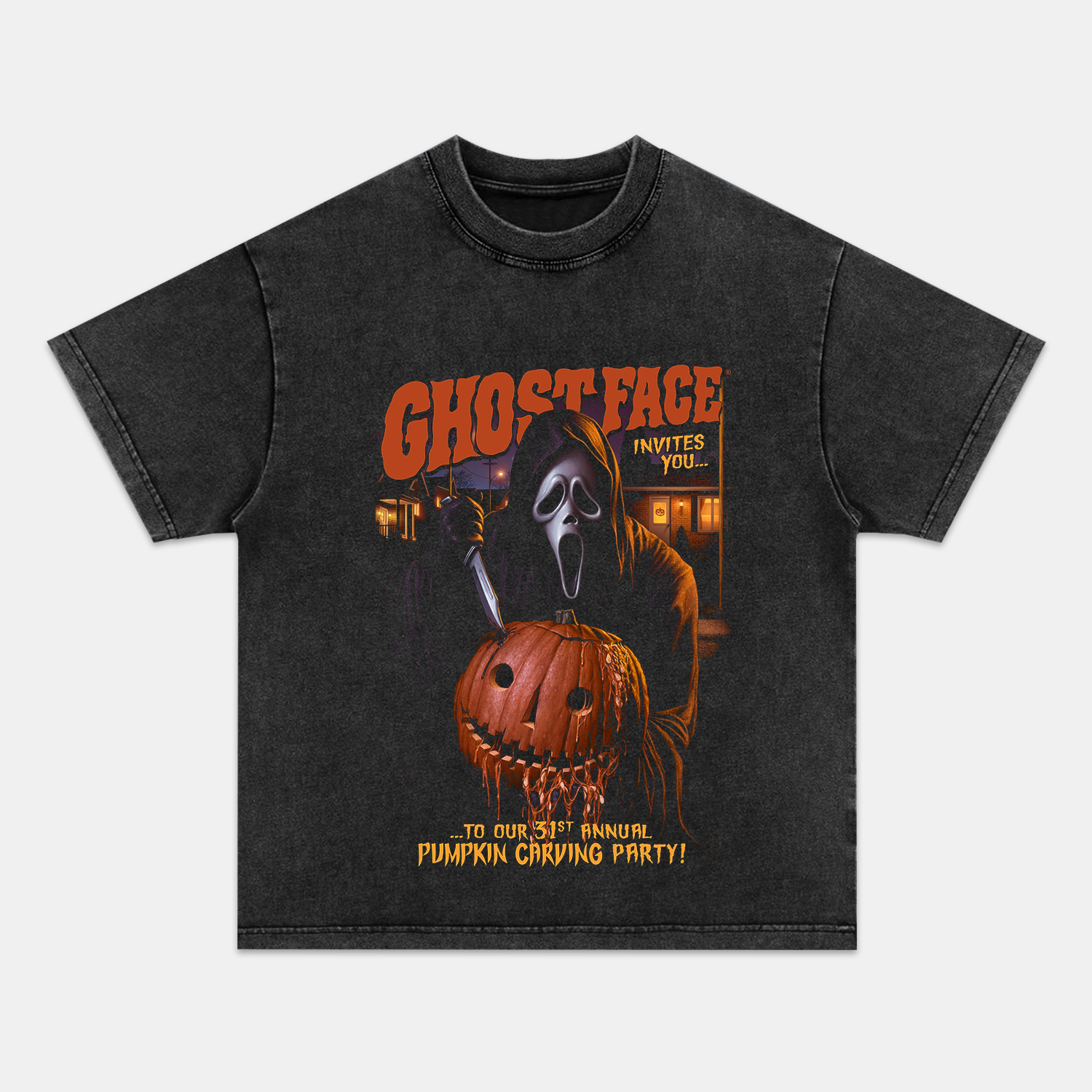 GHOST FACE TEE - Y2K VINTAGES