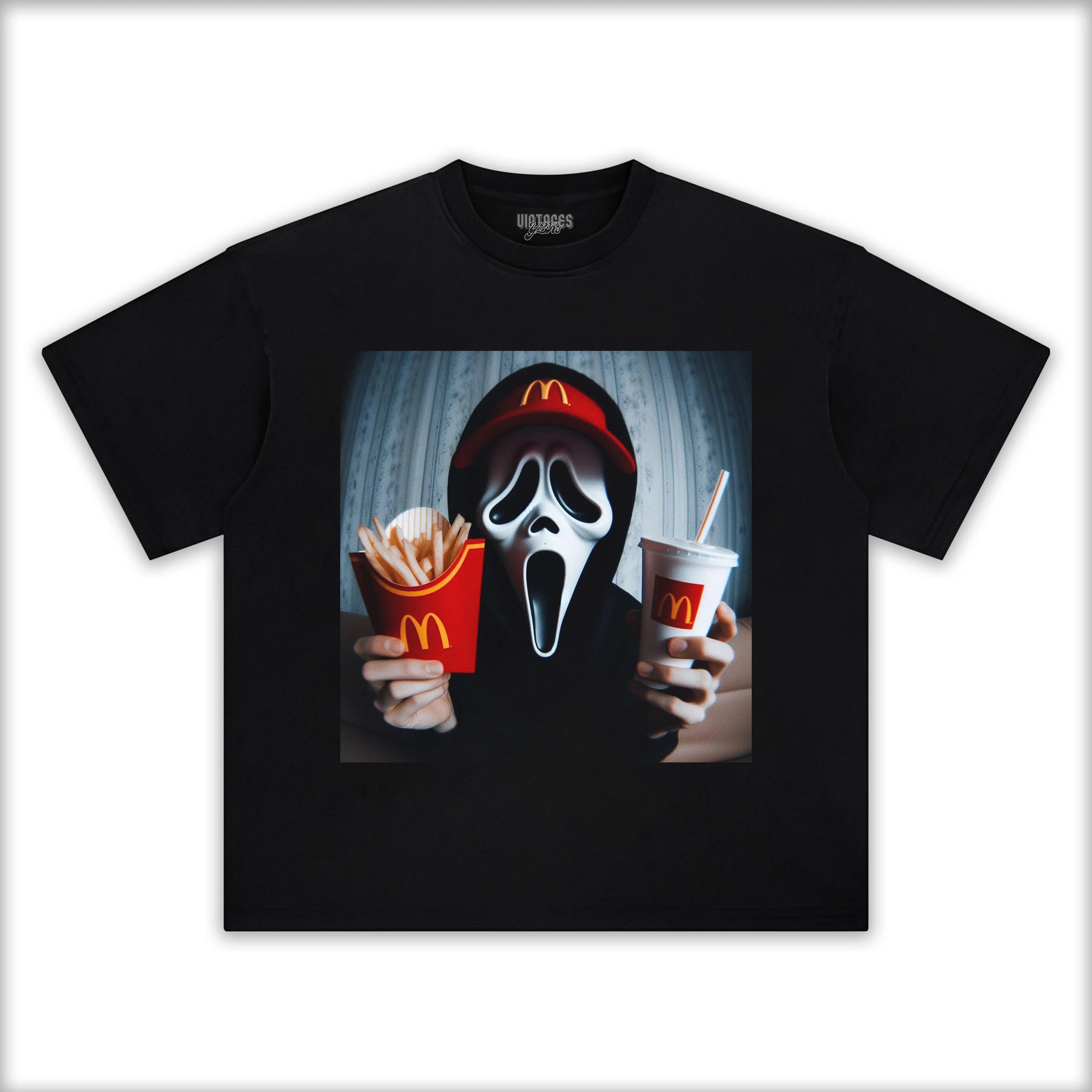 GHOSTFACE FASTFOOD TEE - Y2K VINTAGES