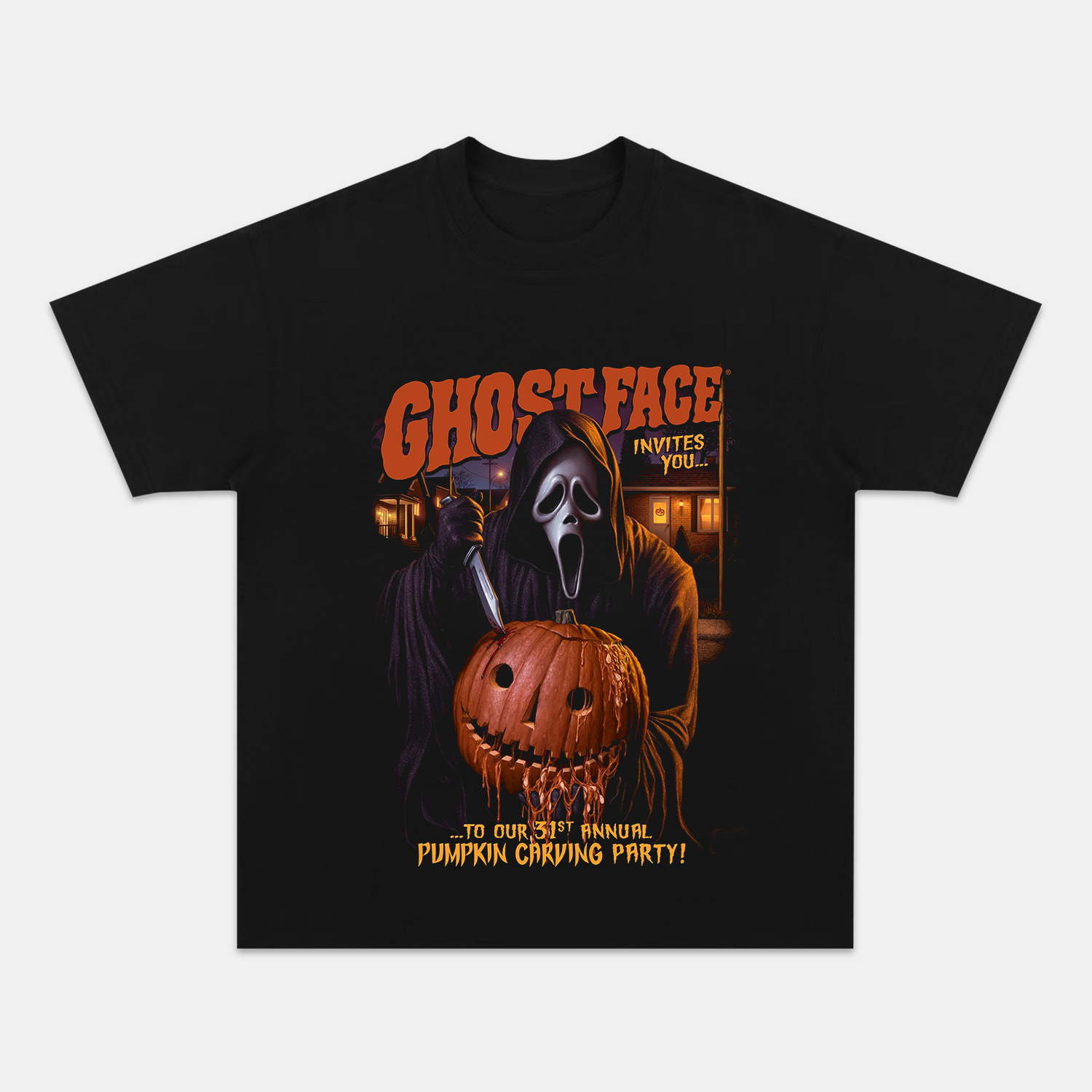 GHOST FACE TEE - Y2K VINTAGES