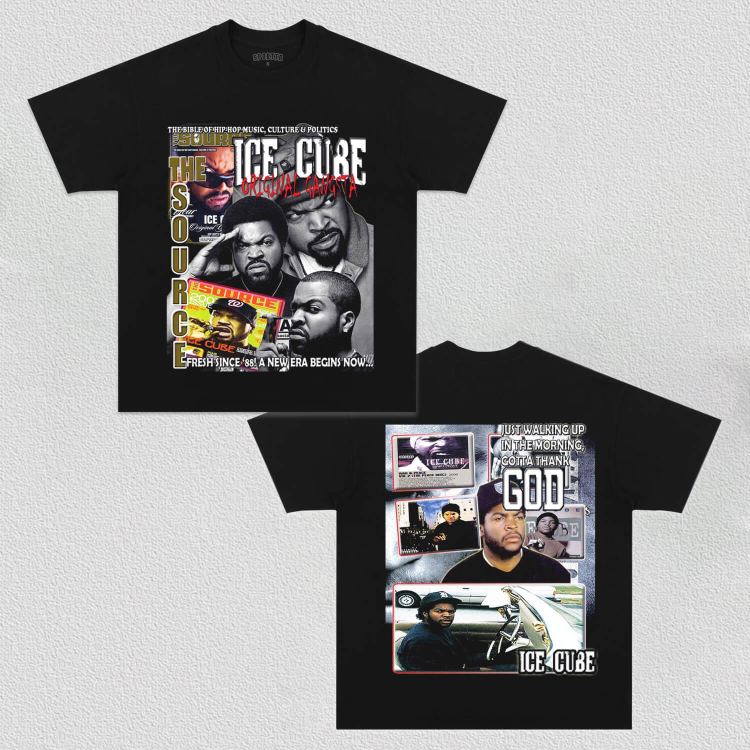 ICE CUBE 2V TEE - Y2K VINTAGES