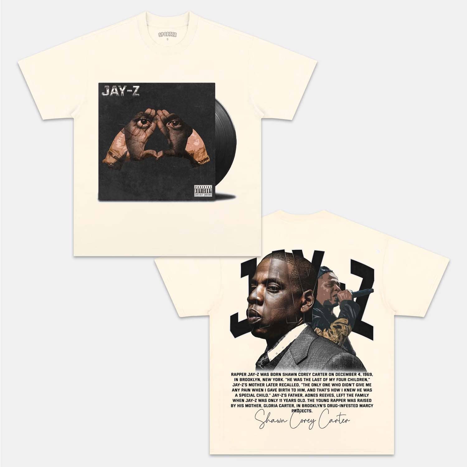 JAY-Z 5V TEE - Y2K VINTAGES