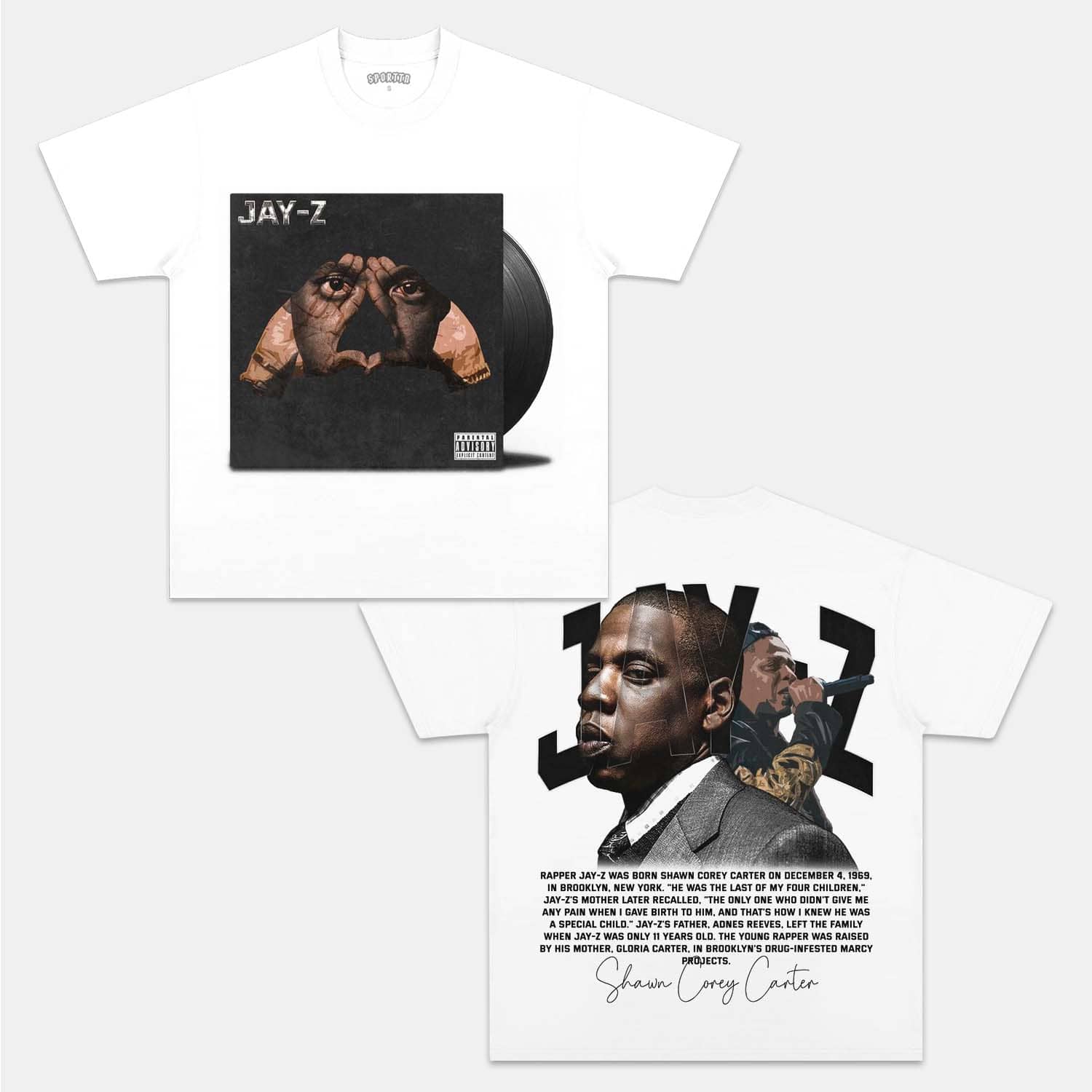 JAY-Z 5V TEE - Y2K VINTAGES