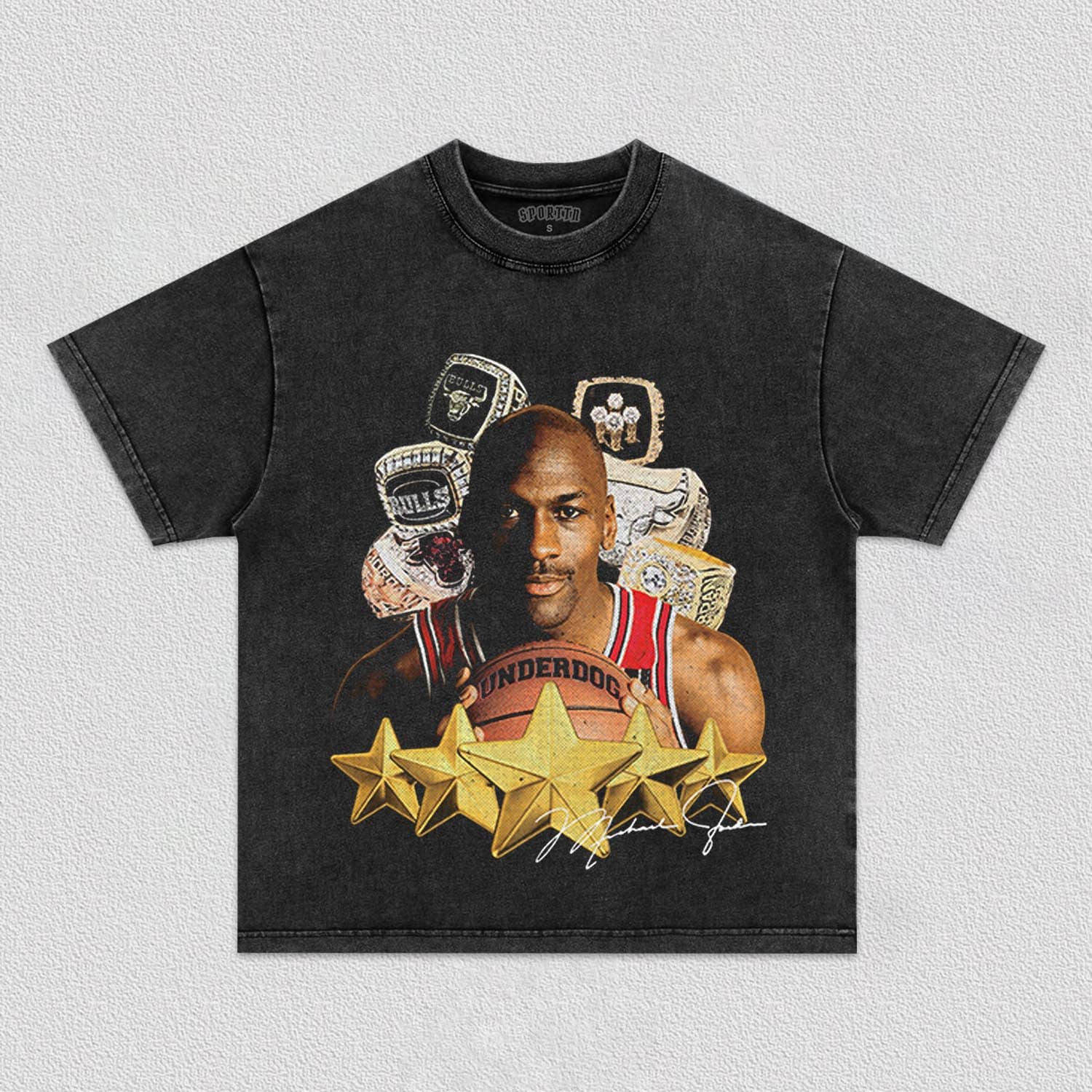 JORDAN-5 STAR-TEE - Y2K VINTAGES