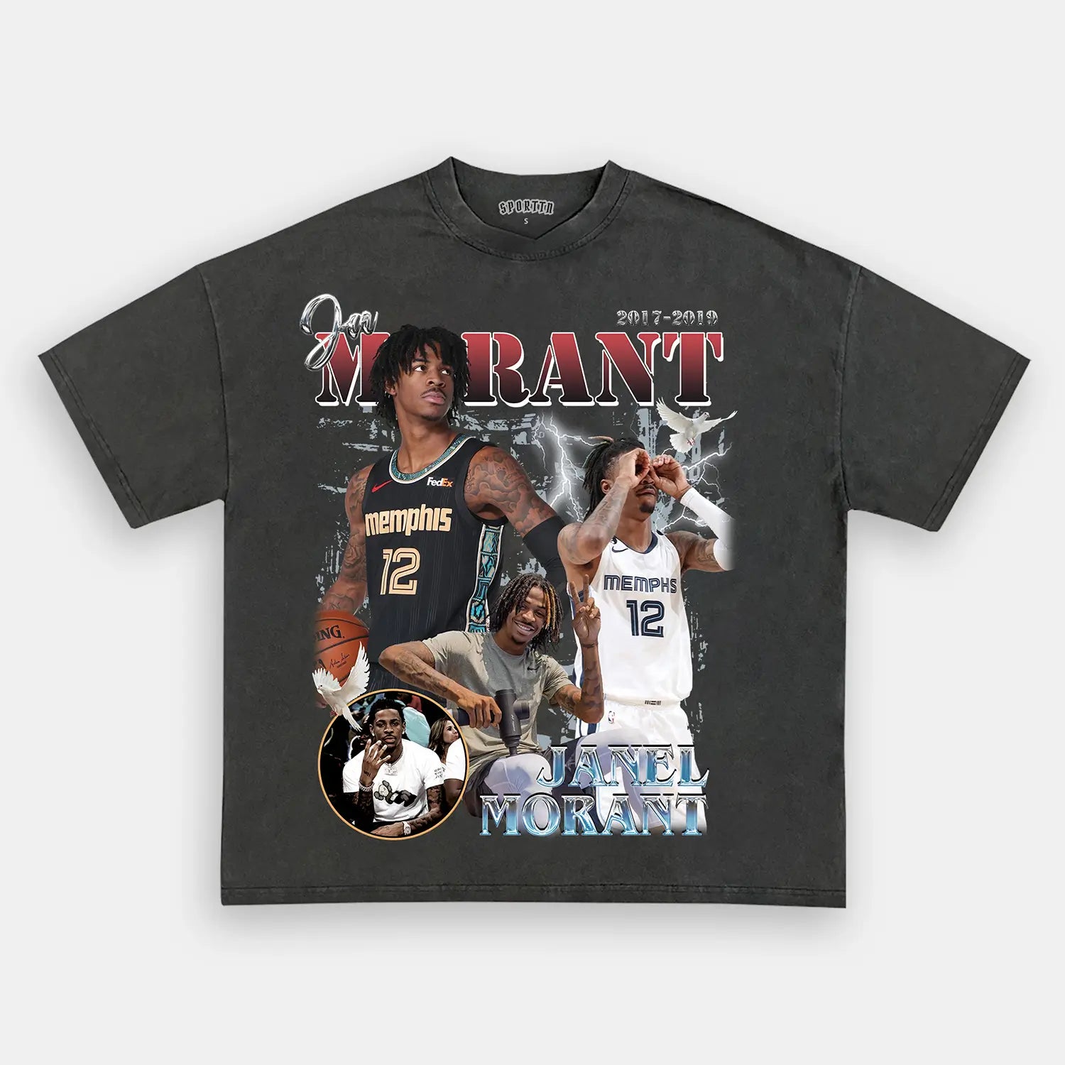 JA MORANT TEE - Y2K VINTAGES