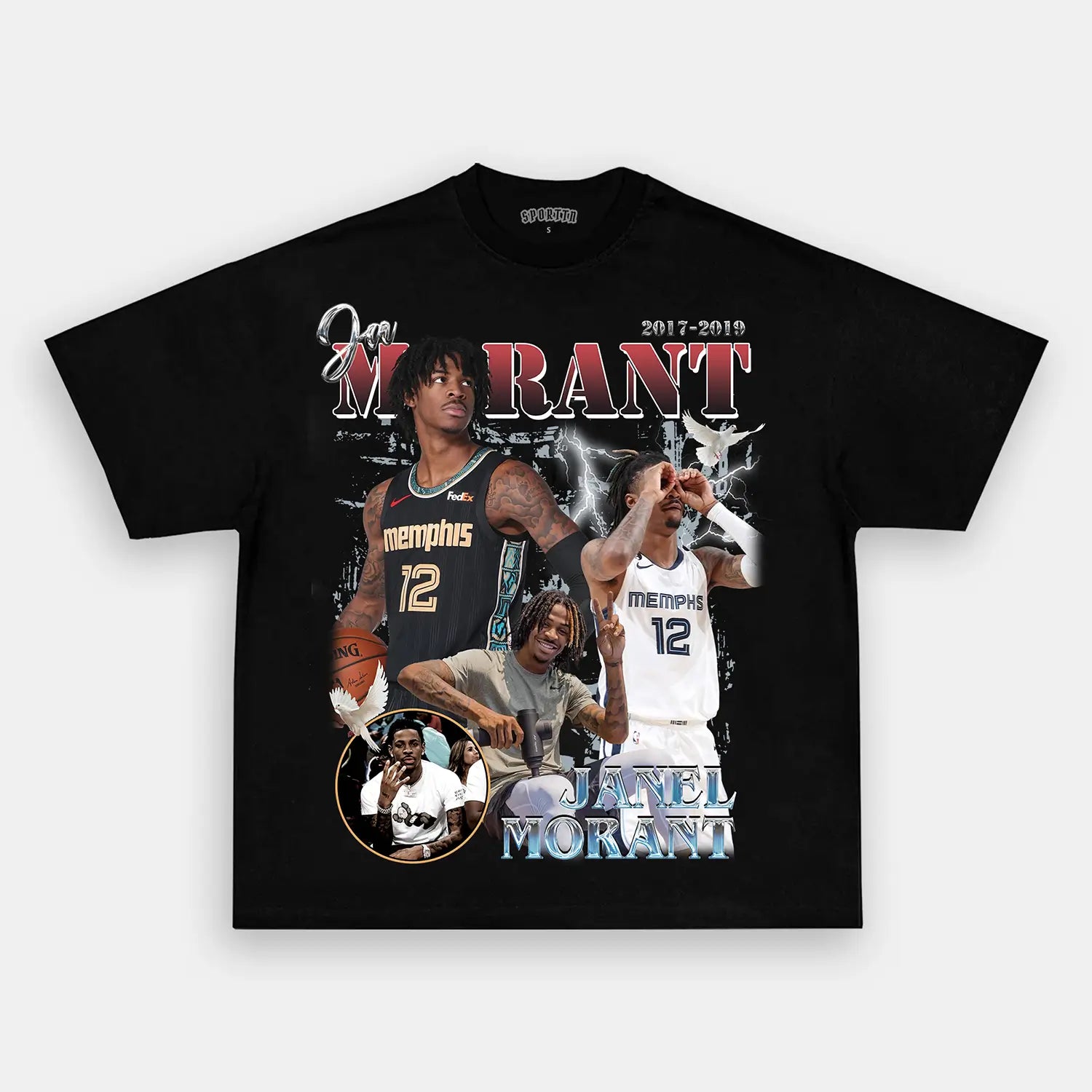 JA MORANT TEE - Y2K VINTAGES