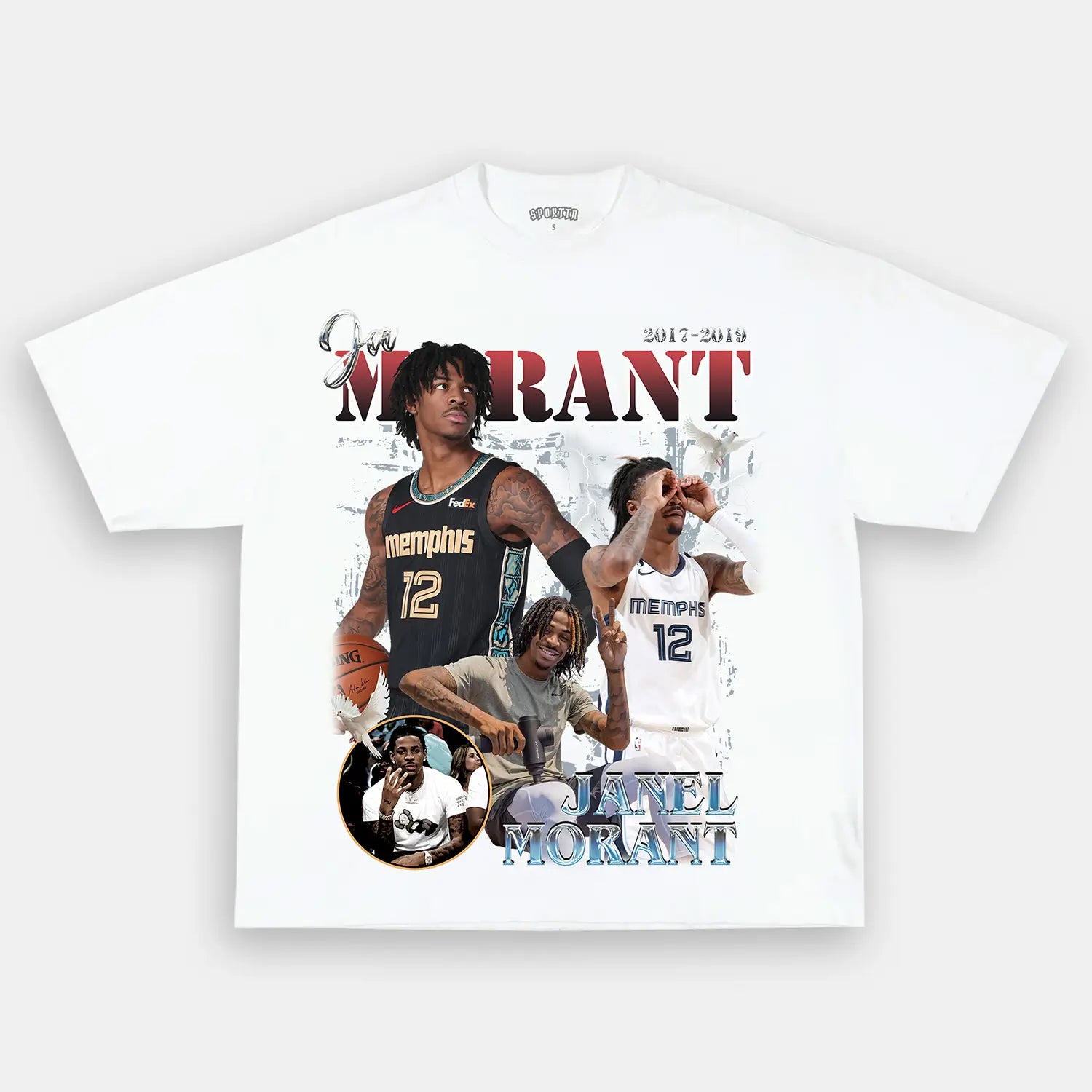 JA MORANT TEE - Y2K VINTAGES