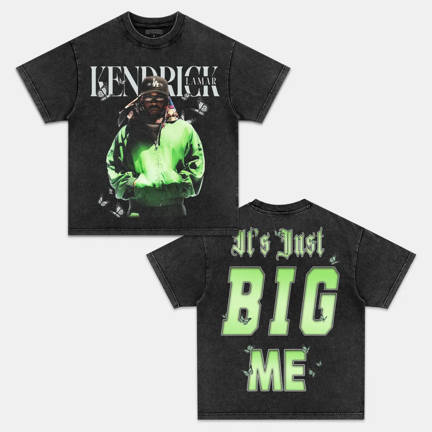 KENDRICK LAMAR- IT'S JUST BIG ME V9 TEE - Y2K VINTAGES