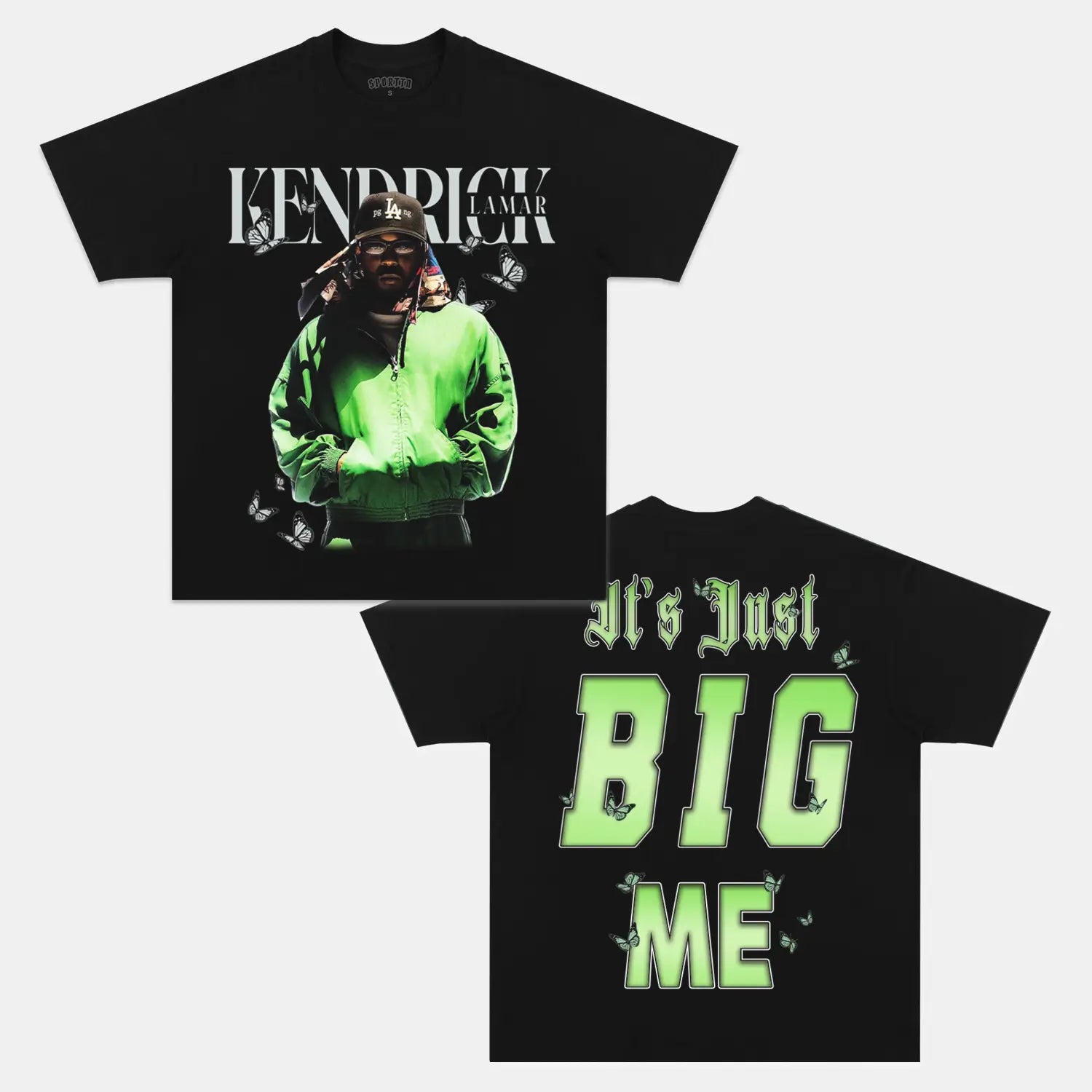 KENDRICK LAMAR- IT'S JUST BIG ME V9 TEE - Y2K VINTAGES