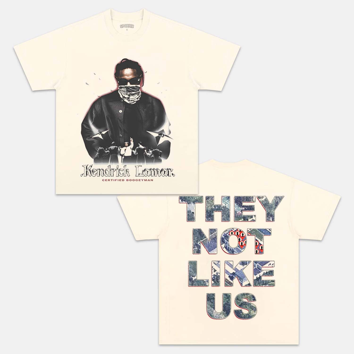 KENDRICK LAMAR J9 TEE - Y2K VINTAGES