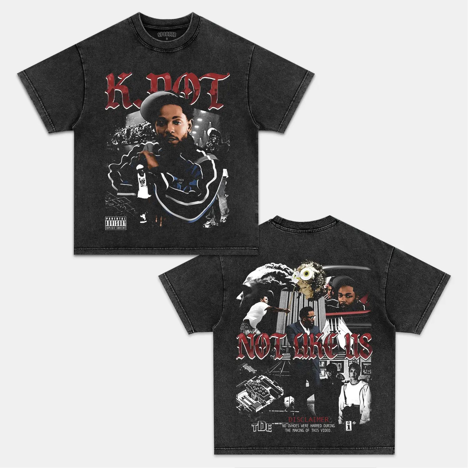 NEW KENDRICK LAMAR NOT LIKE US TEE - Y2K VINTAGES