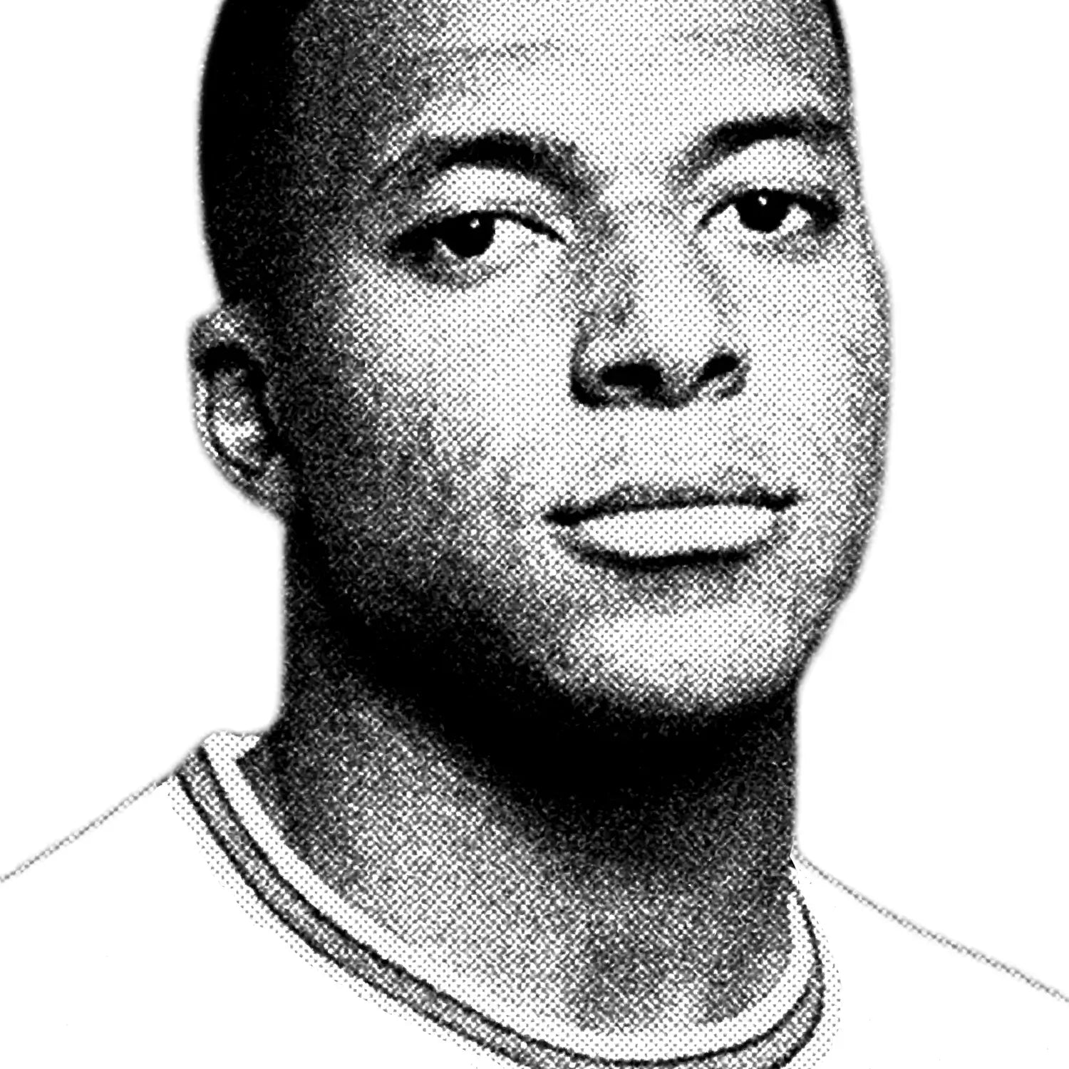 KYLIAN MBAPPE WHITE TEE