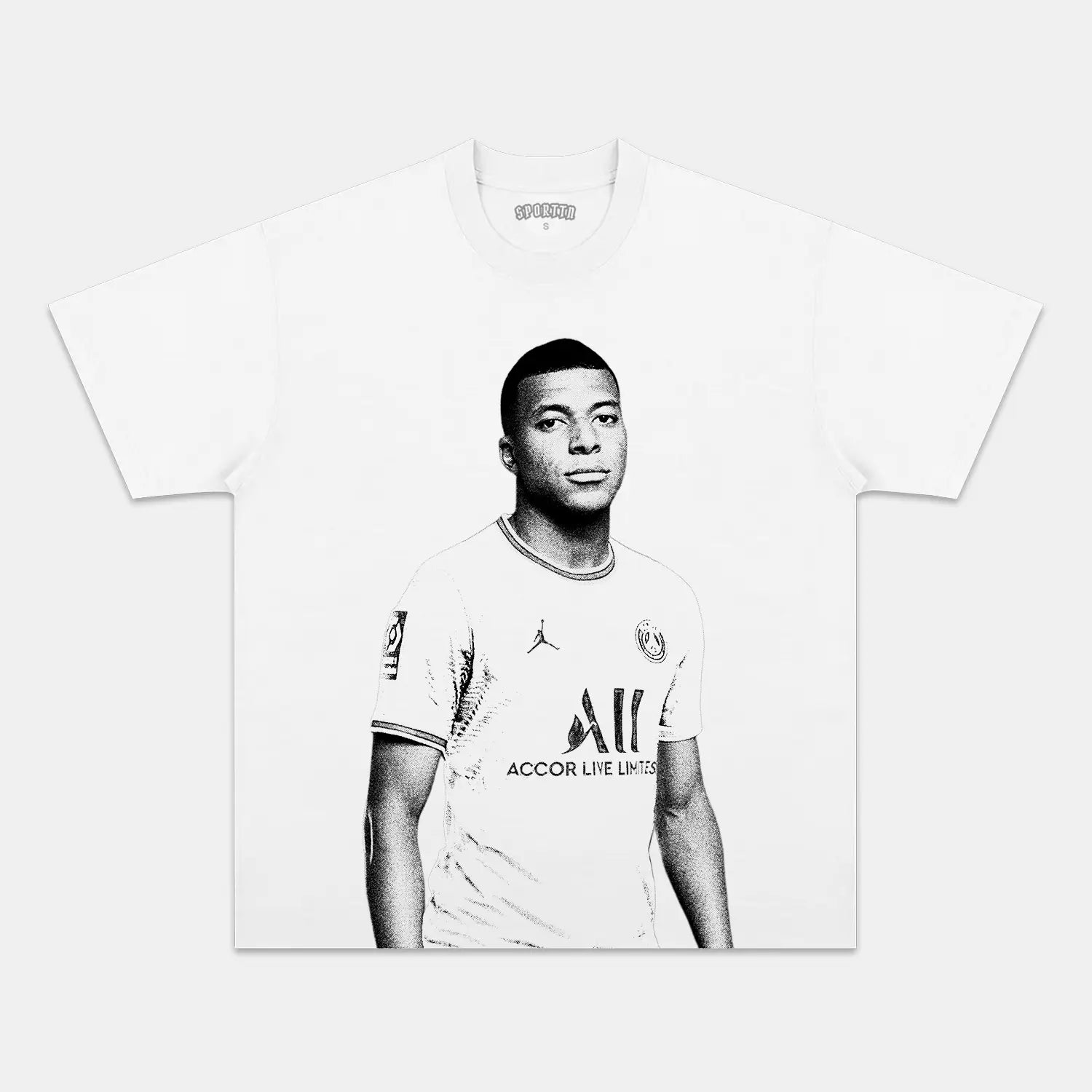 KYLIAN MBAPPE WHITE TEE