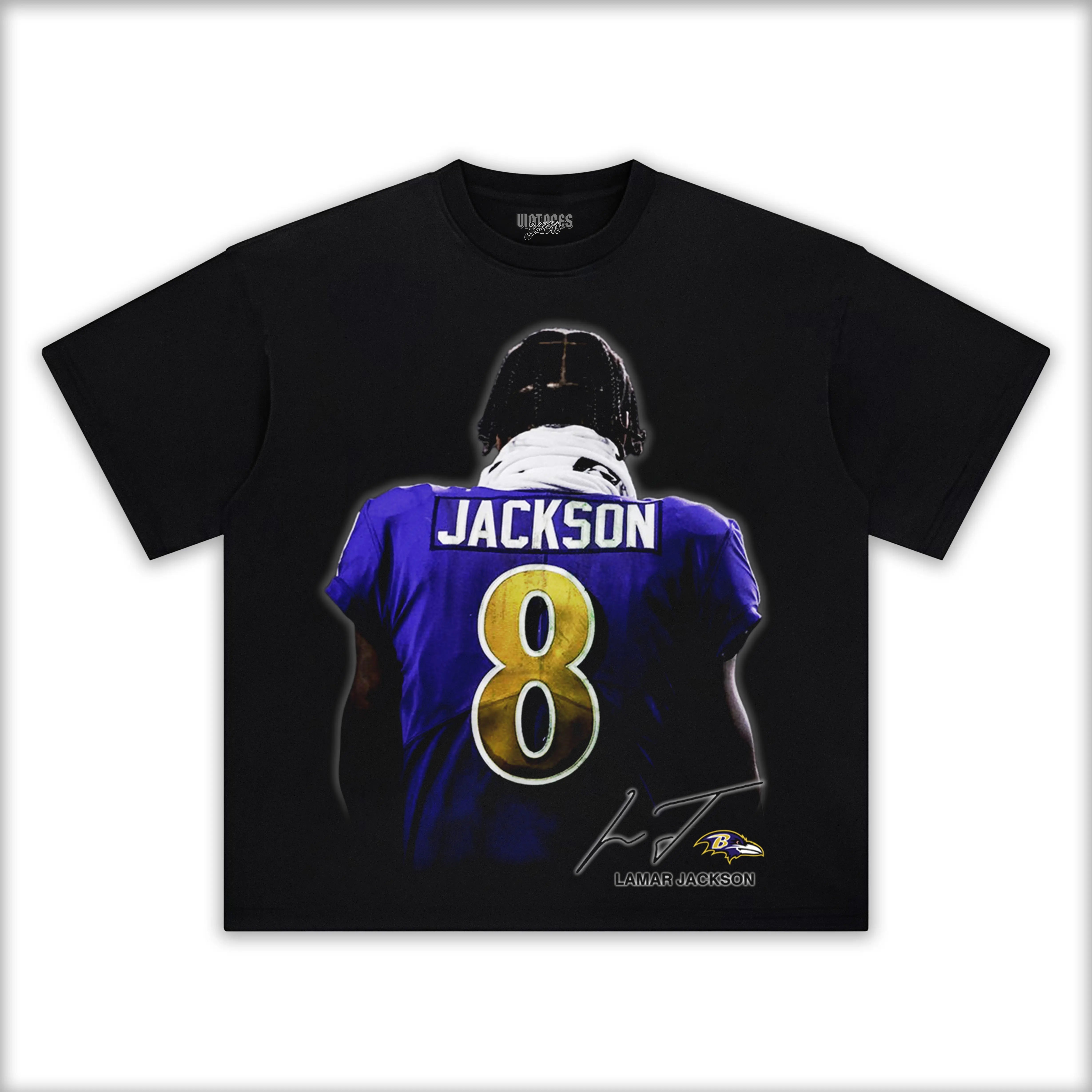 LAMAR JACKSON TEE - Y2K VINTAGES