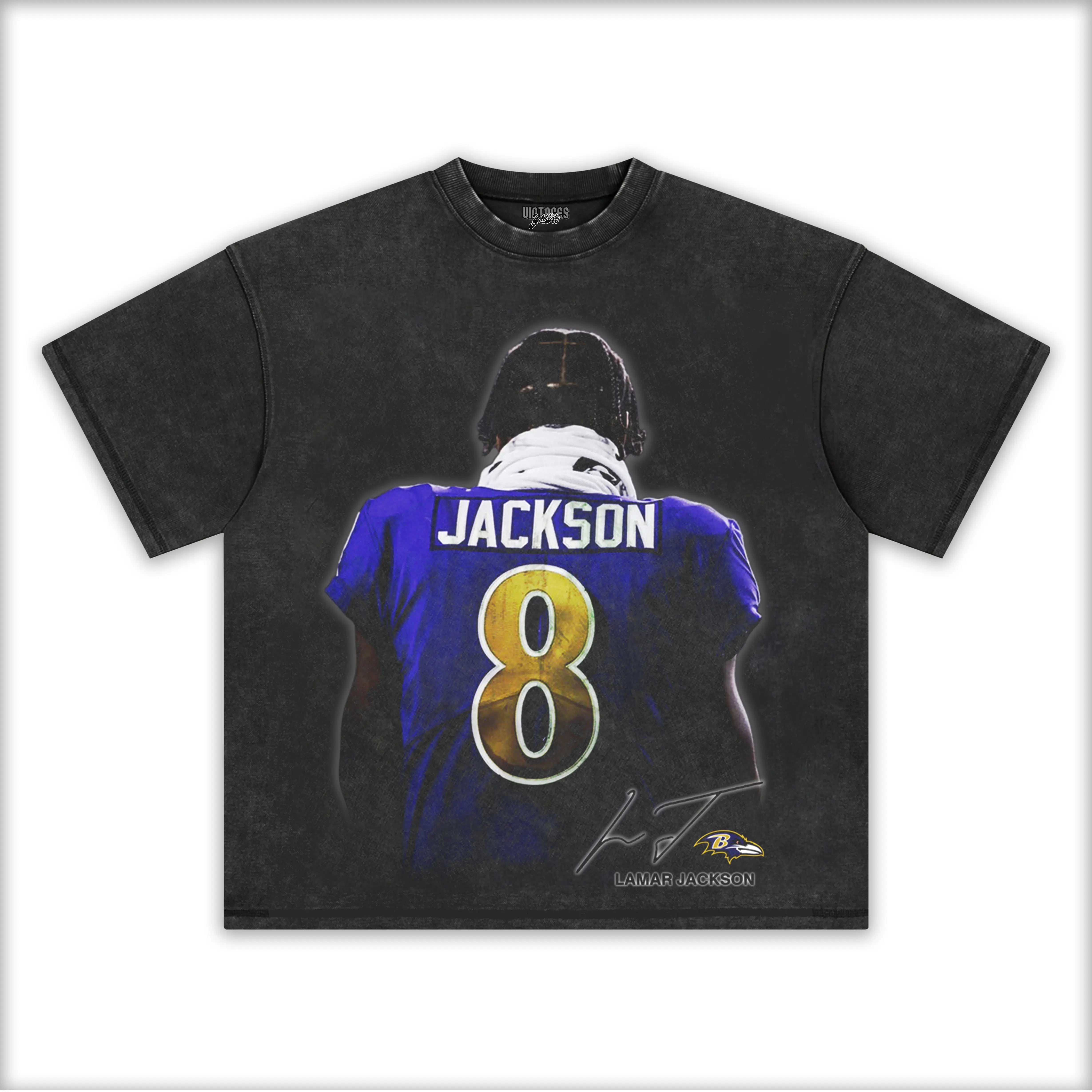 LAMAR JACKSON TEE - Y2K VINTAGES