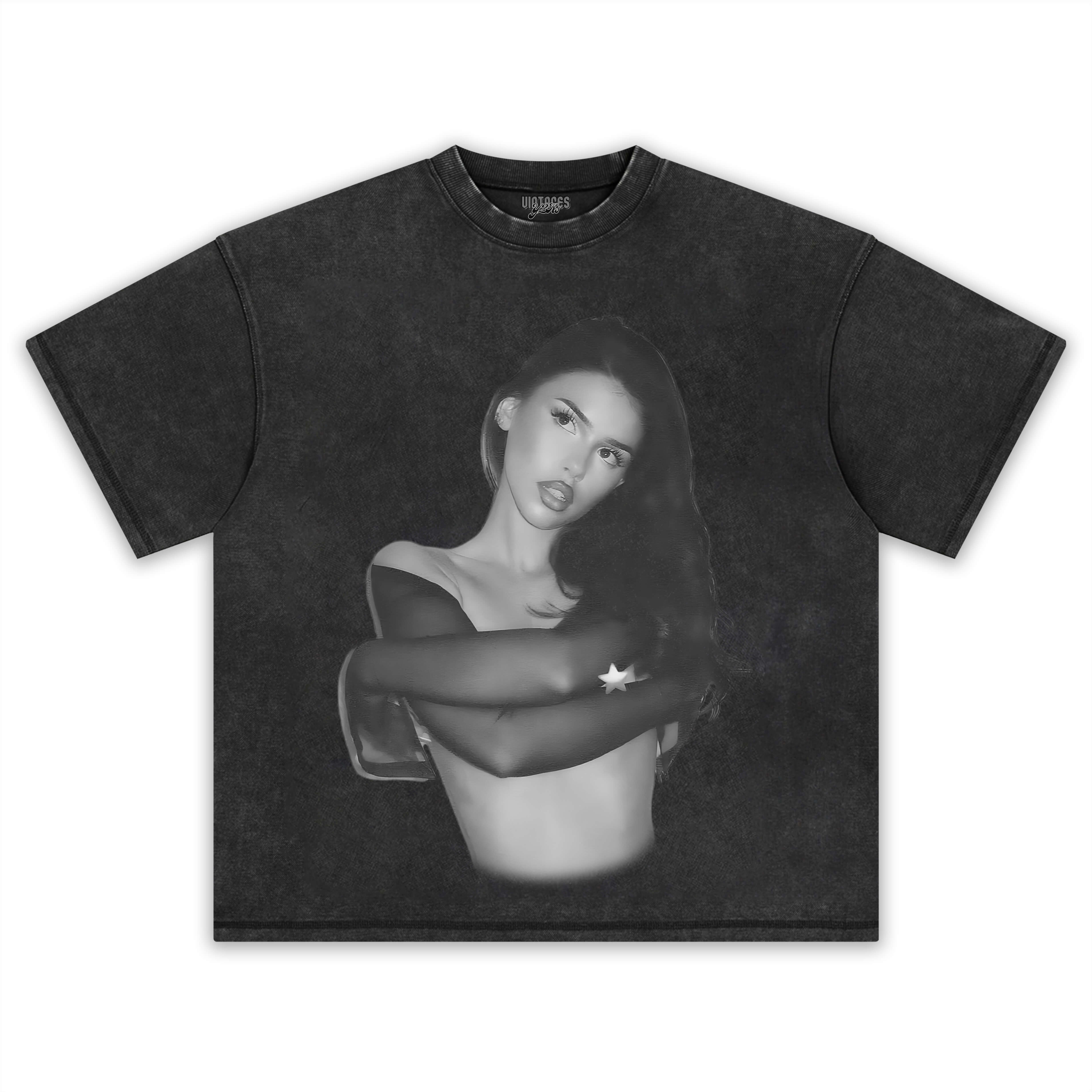 LEAH HALTON BIG FACE TEE 2