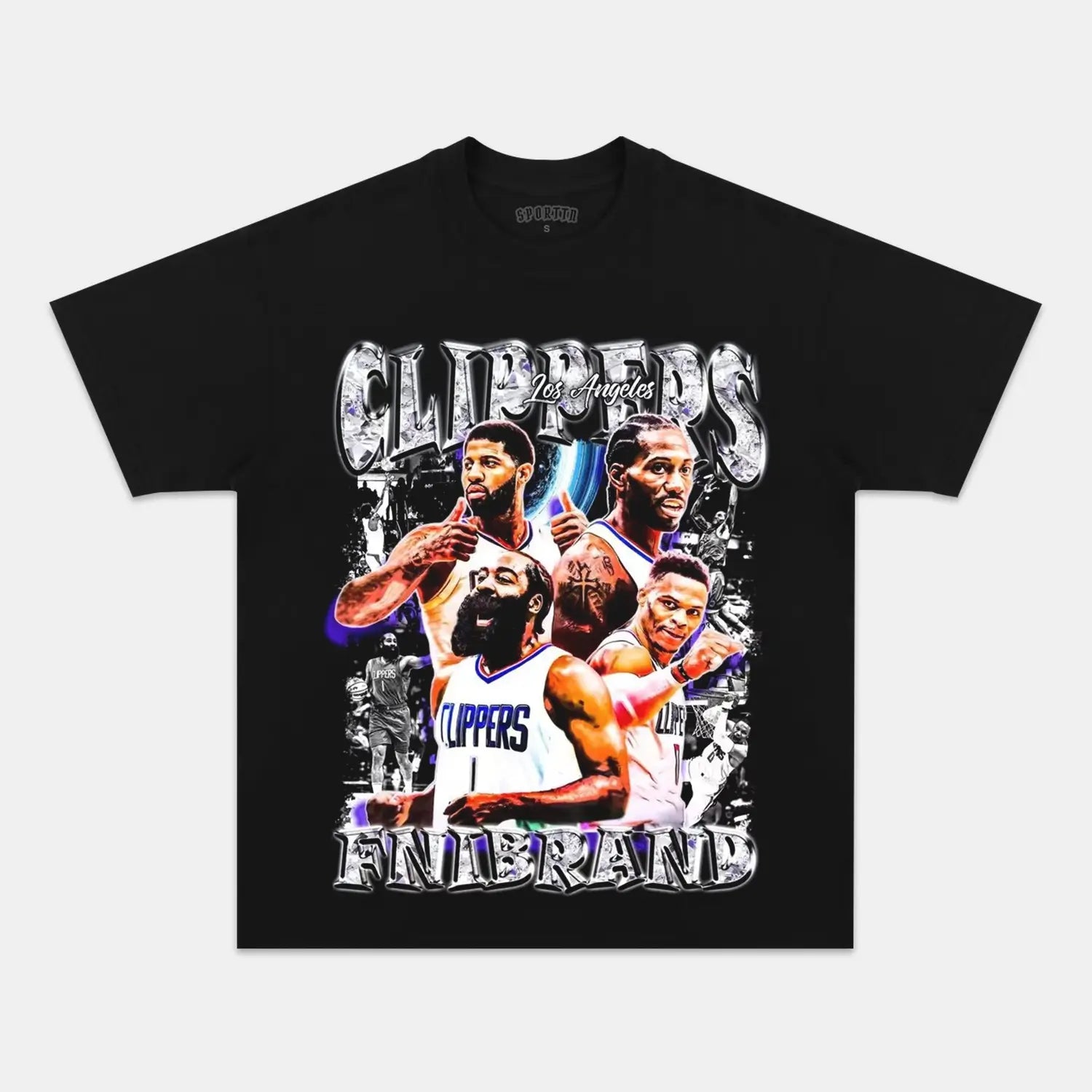 LOS ANGELES CLIPPERS VINTAGE TEE - Y2K VINTAGES