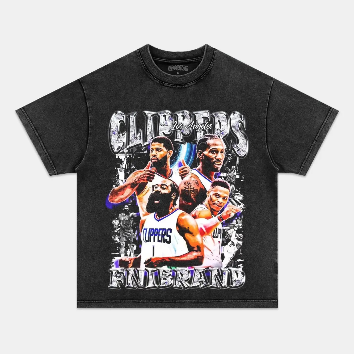 LOS ANGELES CLIPPERS VINTAGE TEE - Y2K VINTAGES