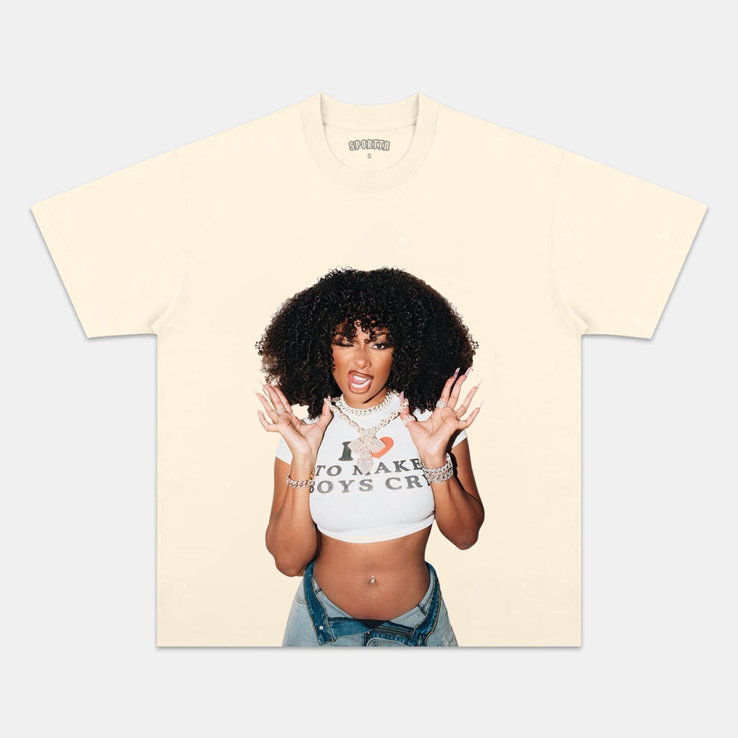 MEGAN THEE STALLION TEE - Y2K VINTAGES