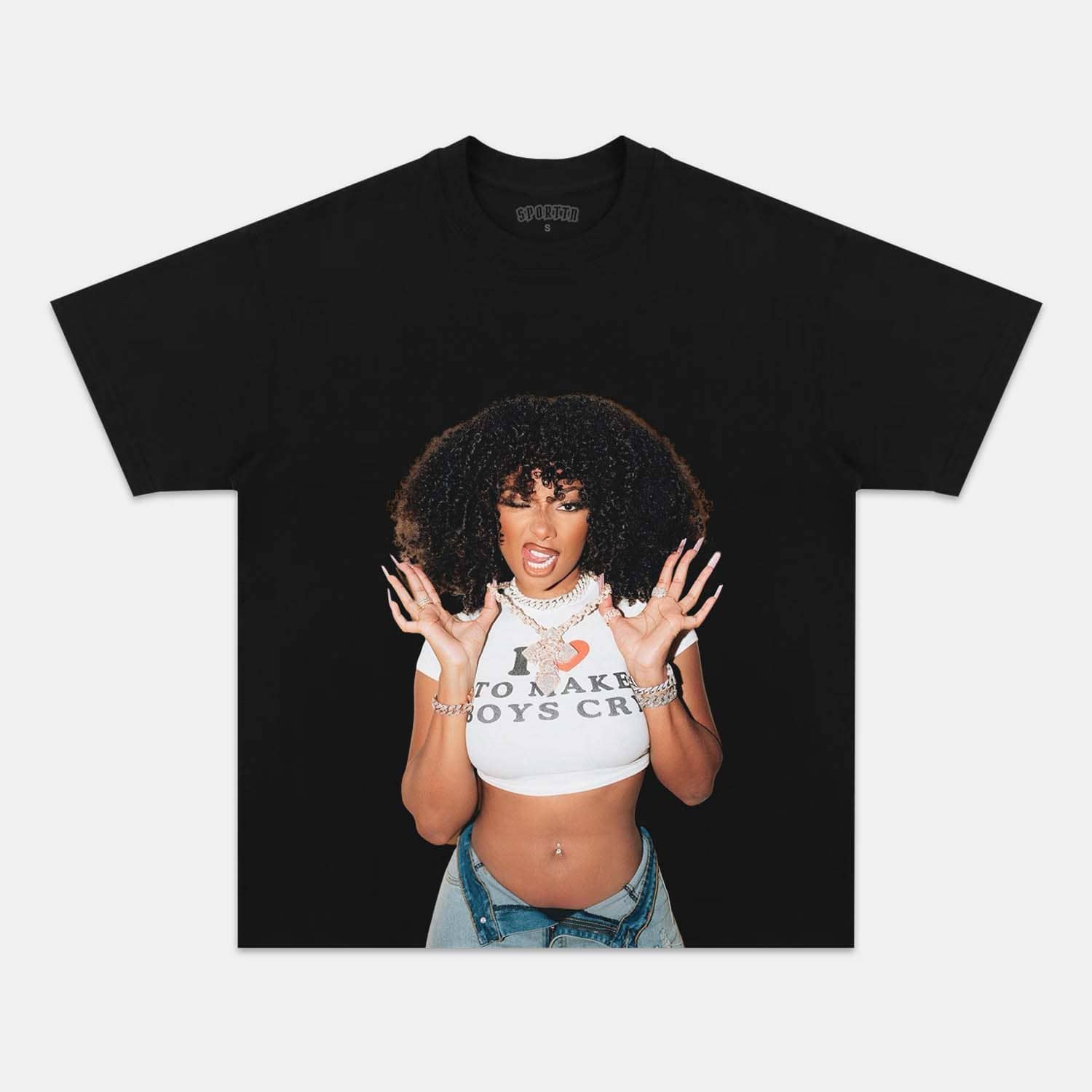 MEGAN THEE STALLION TEE - Y2K VINTAGES