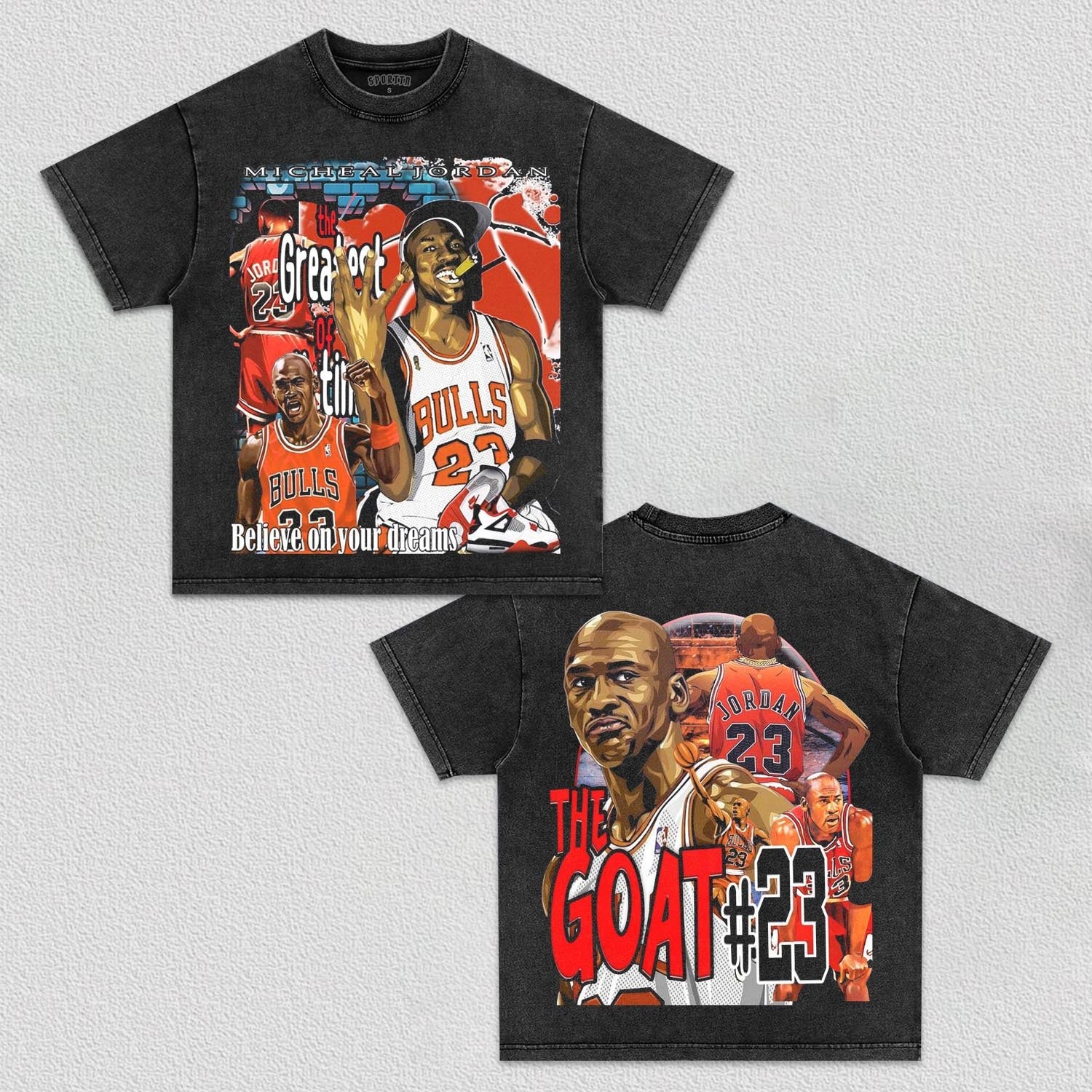 MICHAEL JORDAN V8 TEE - Y2K VINTAGES