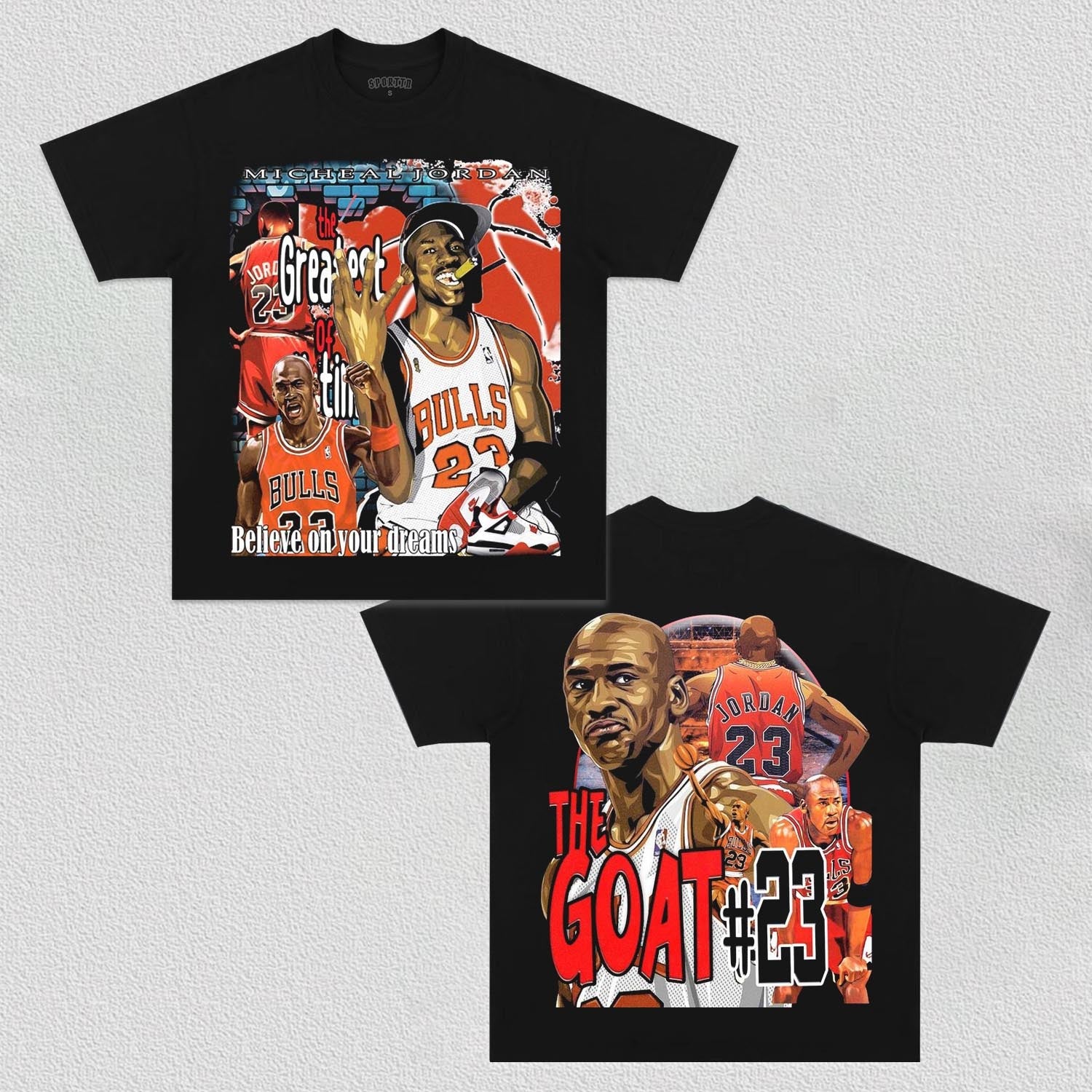 MICHAEL JORDAN V8 TEE - Y2K VINTAGES