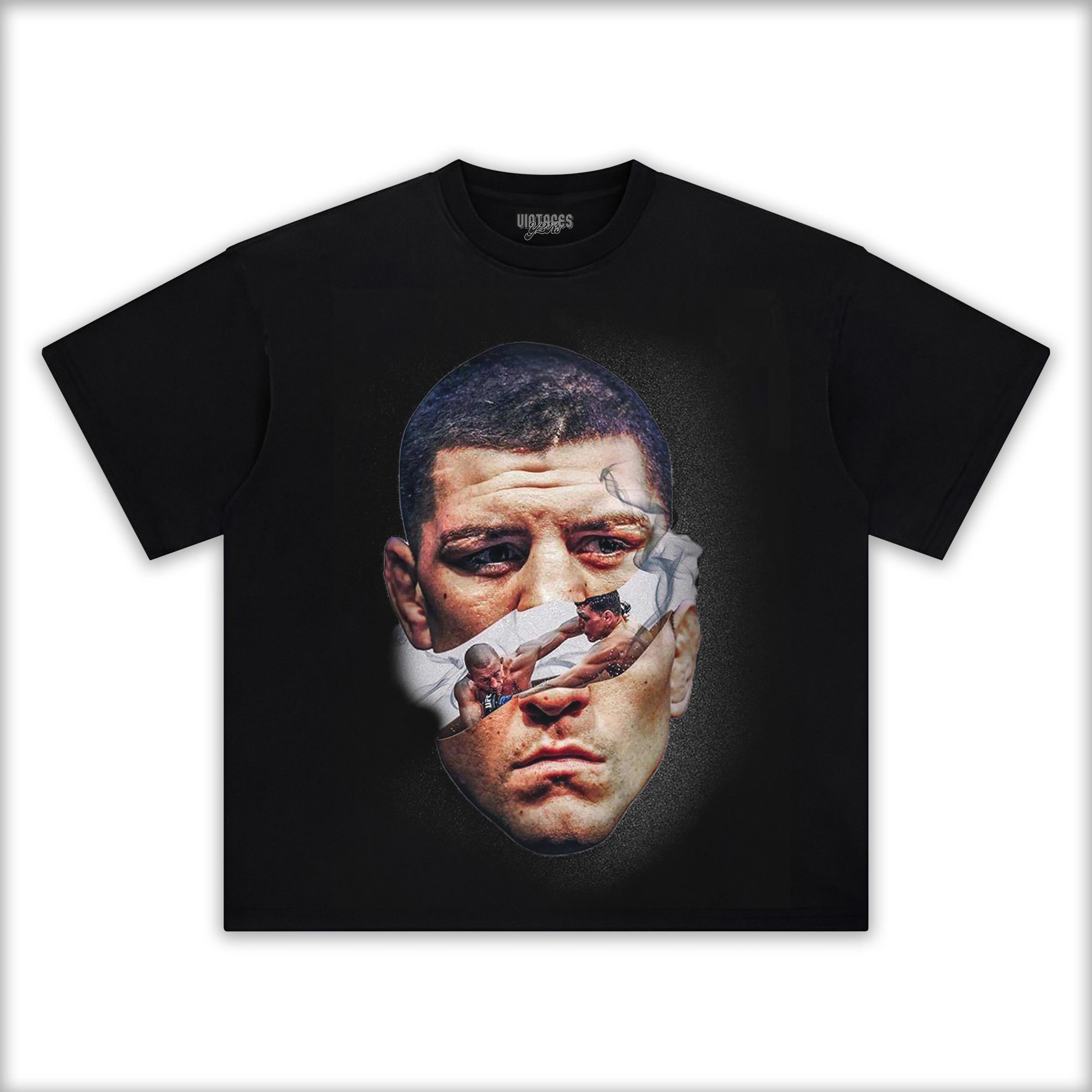 NICK DIAZ MMA TEE - Y2K VINTAGES