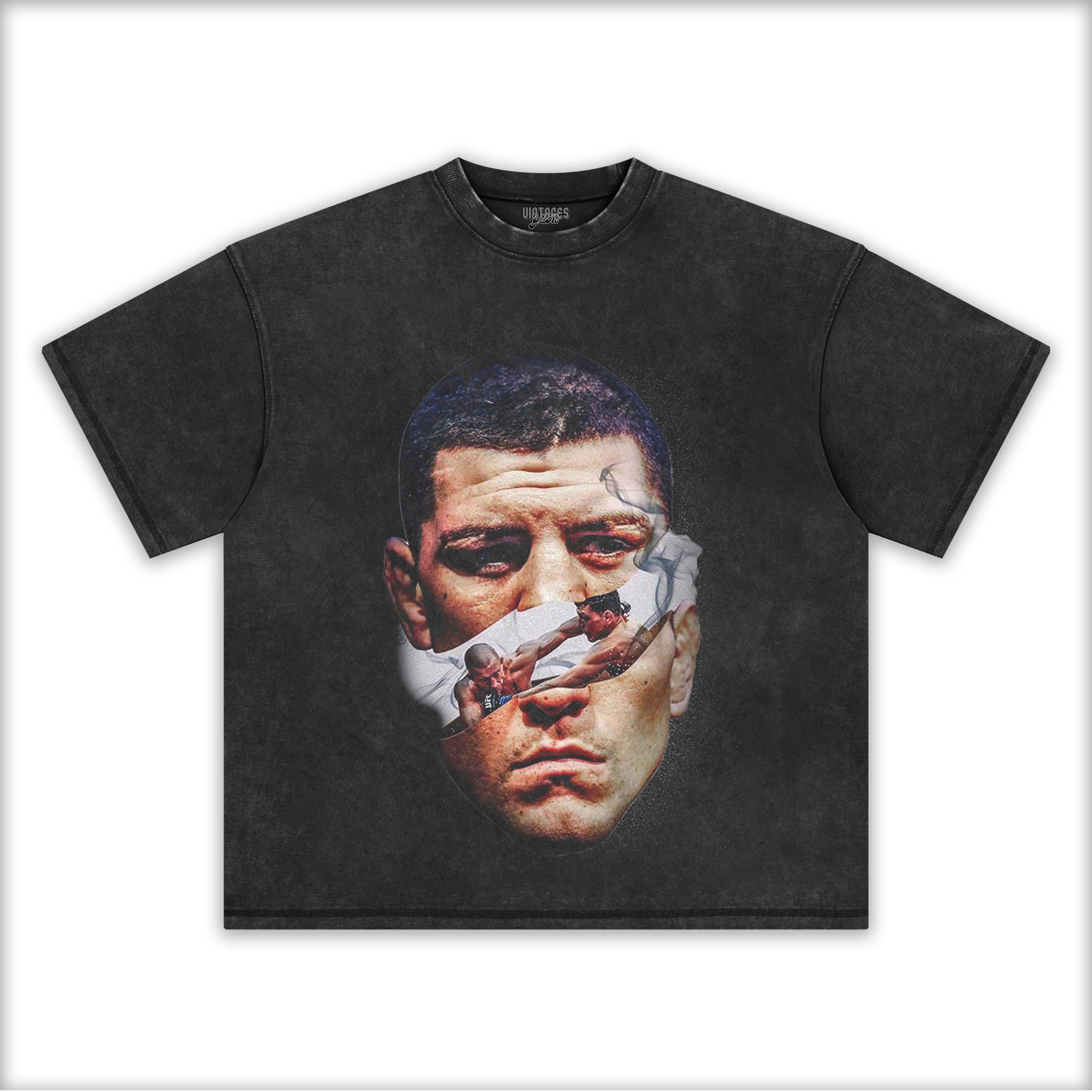 NICK DIAZ MMA TEE - Y2K VINTAGES