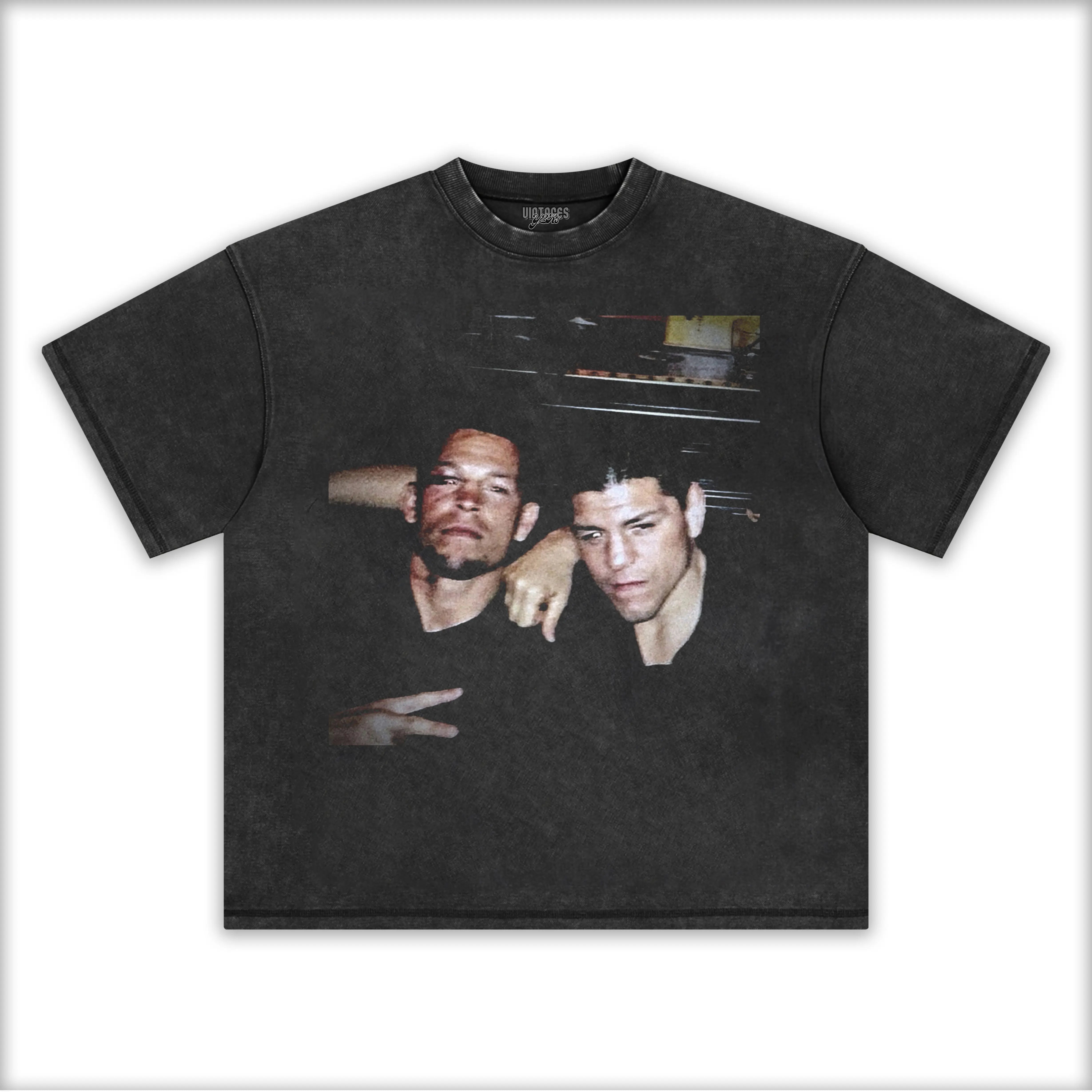 NICK DIAZ & NATE DIAZ NEW TEE - Y2K VINTAGES