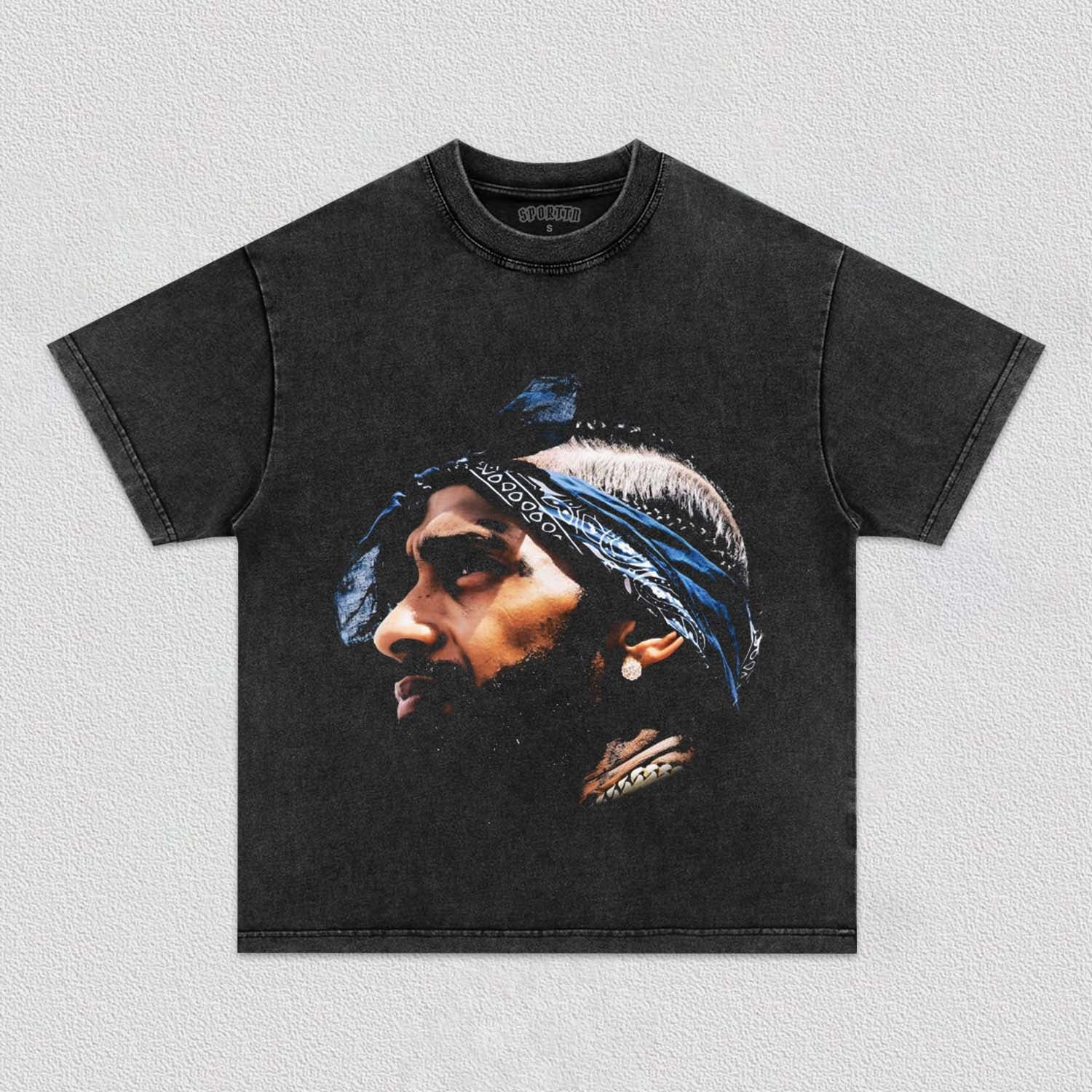 NIPSEY HUSSLE 5V TEE - Y2K VINTAGES