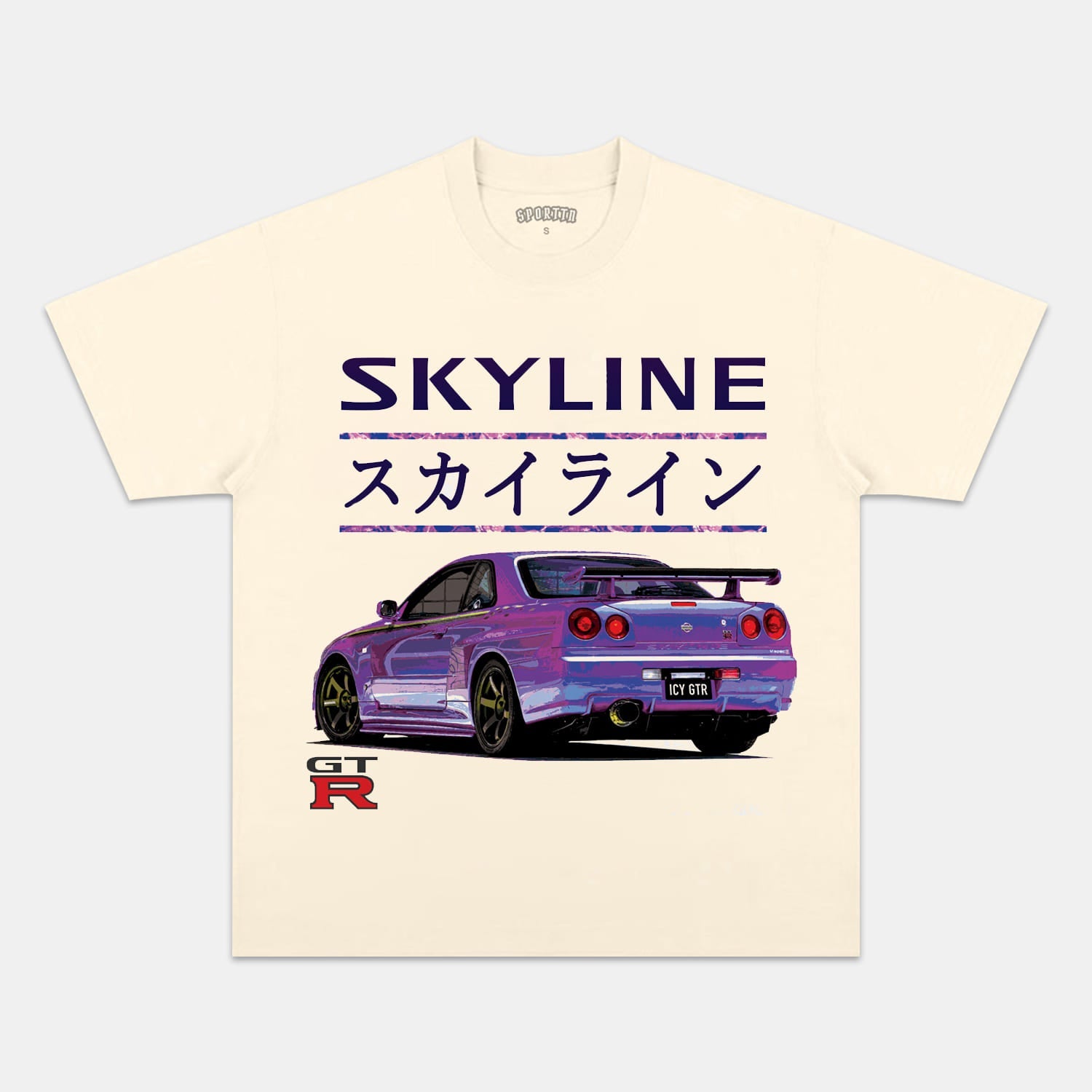 NISSAN SKYLINE GTR JDM RACING TEE - Y2K VINTAGES