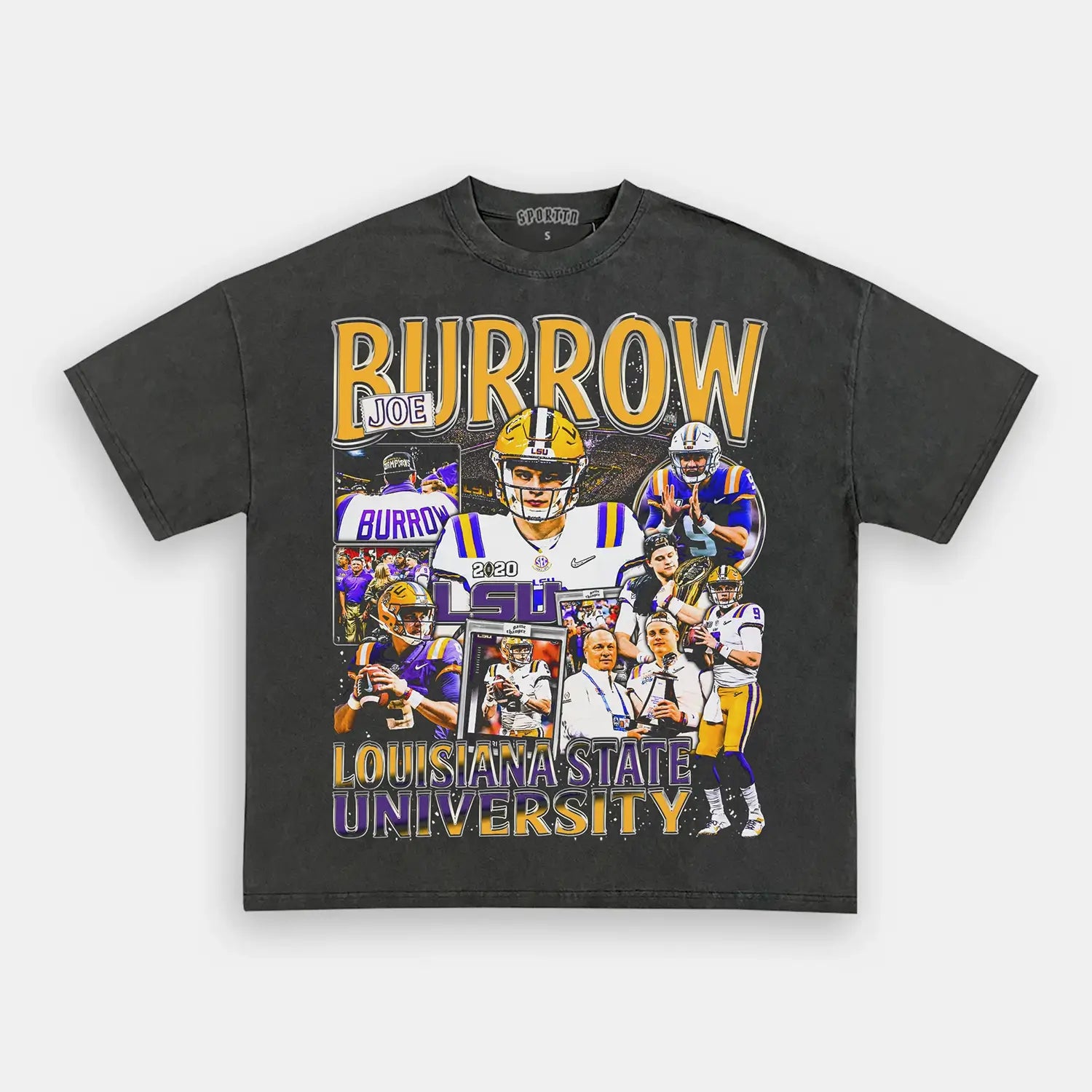 OE BURROW-LSU TEE