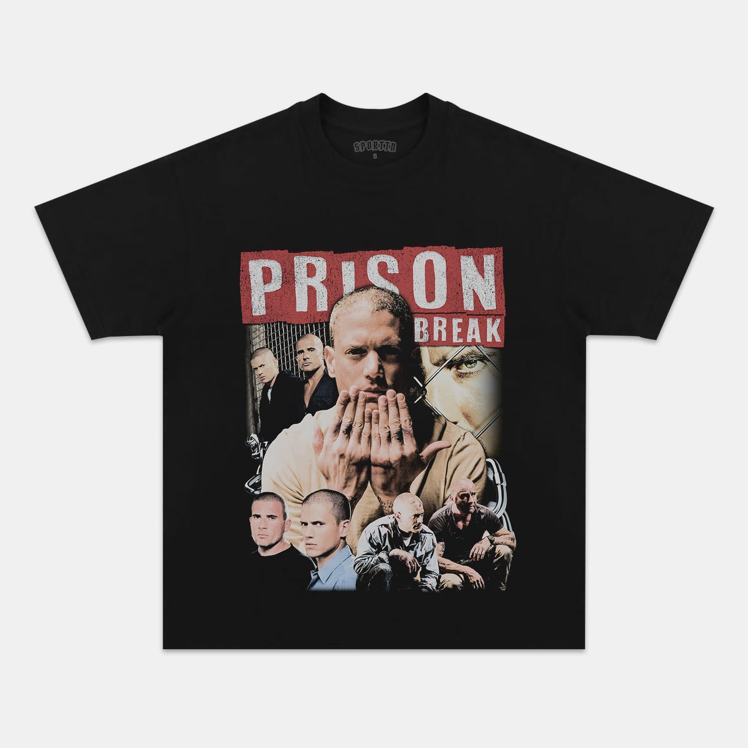 PRISON BREAK TEE - Y2K VINTAGES