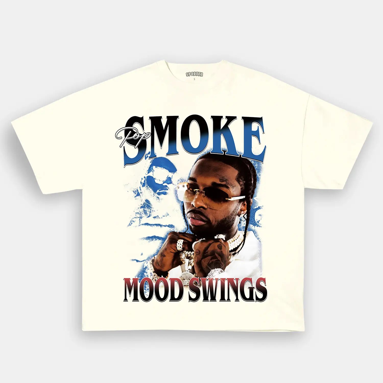 POP SMOKE-MOOD SWINGS TEE - Y2K VINTAGES