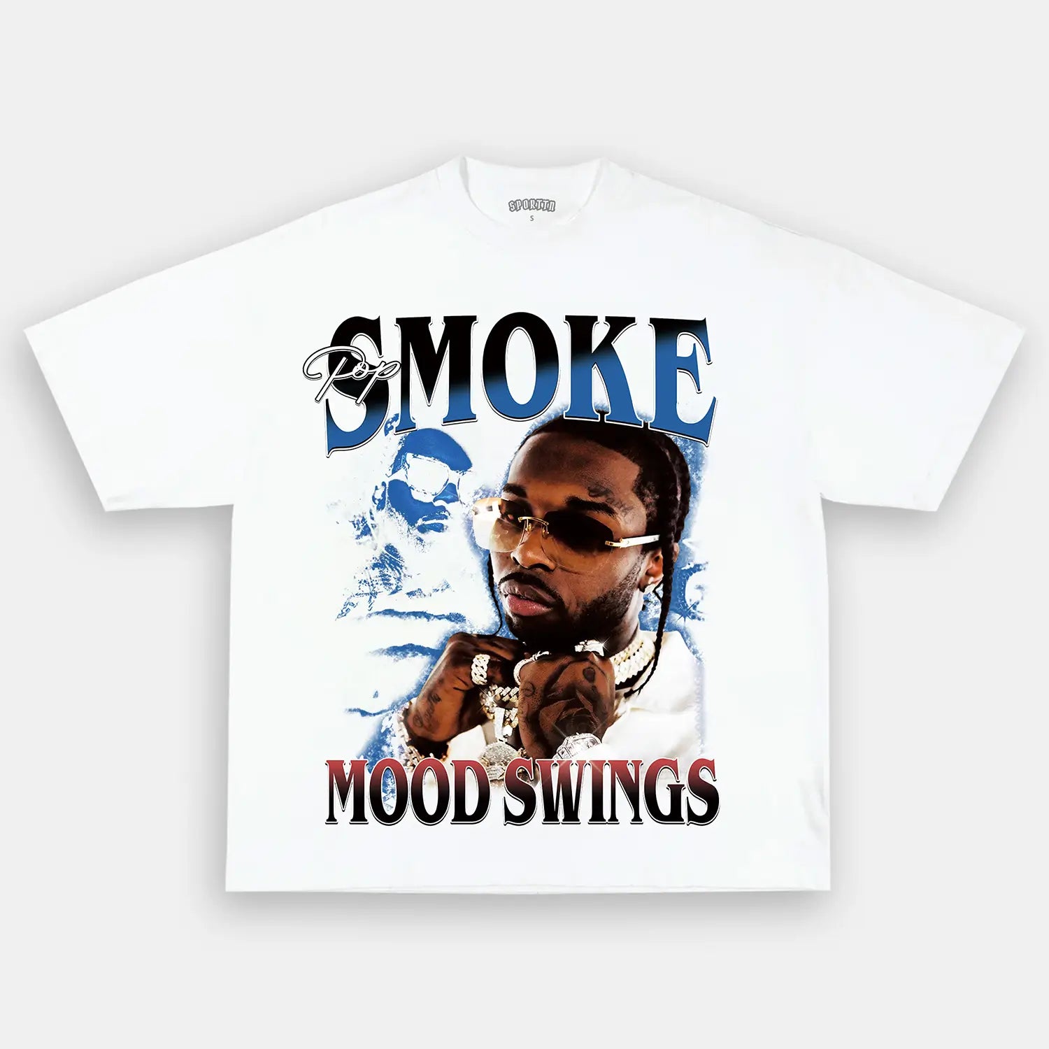 POP SMOKE-MOOD SWINGS TEE - Y2K VINTAGES