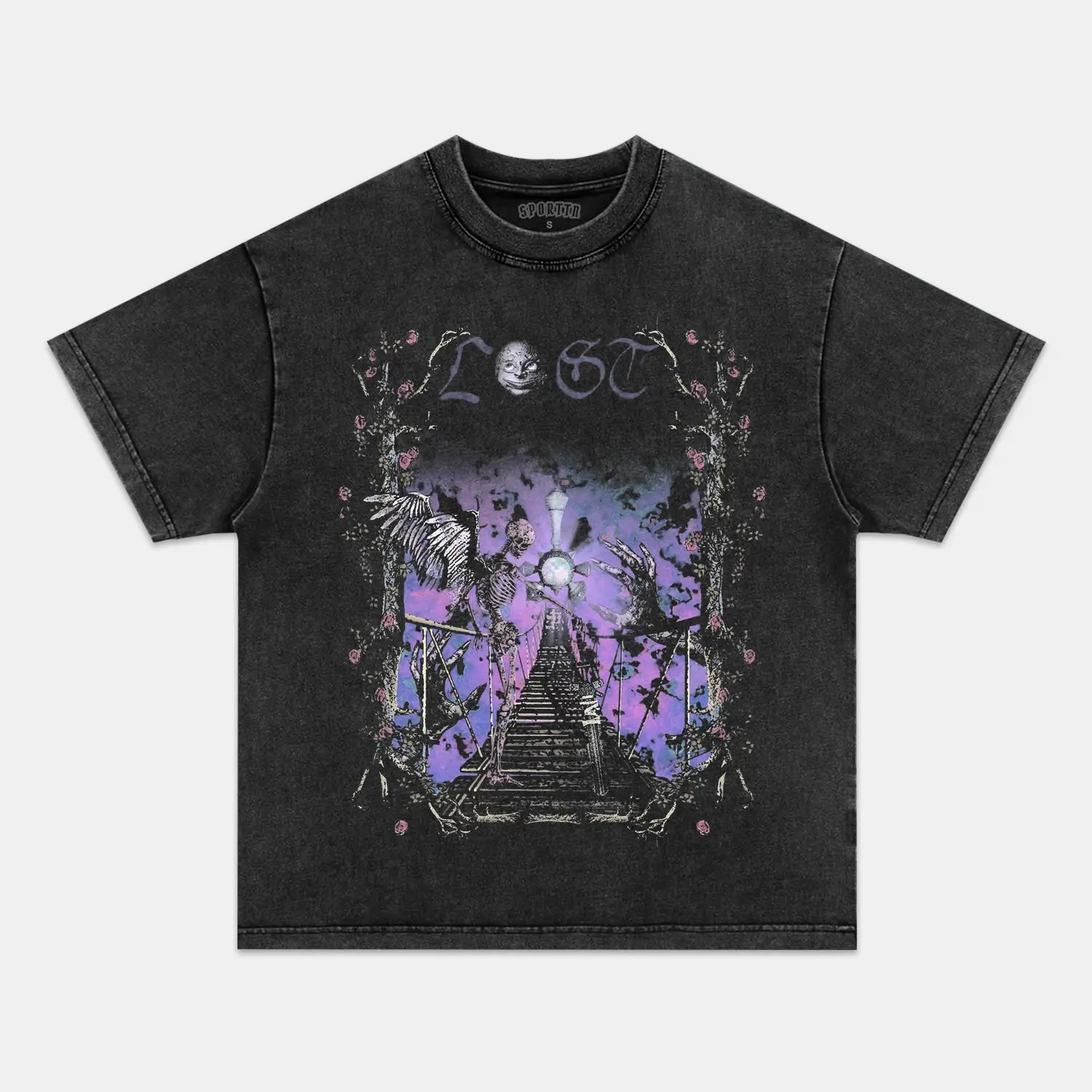 PURPLE GARDEN TEE