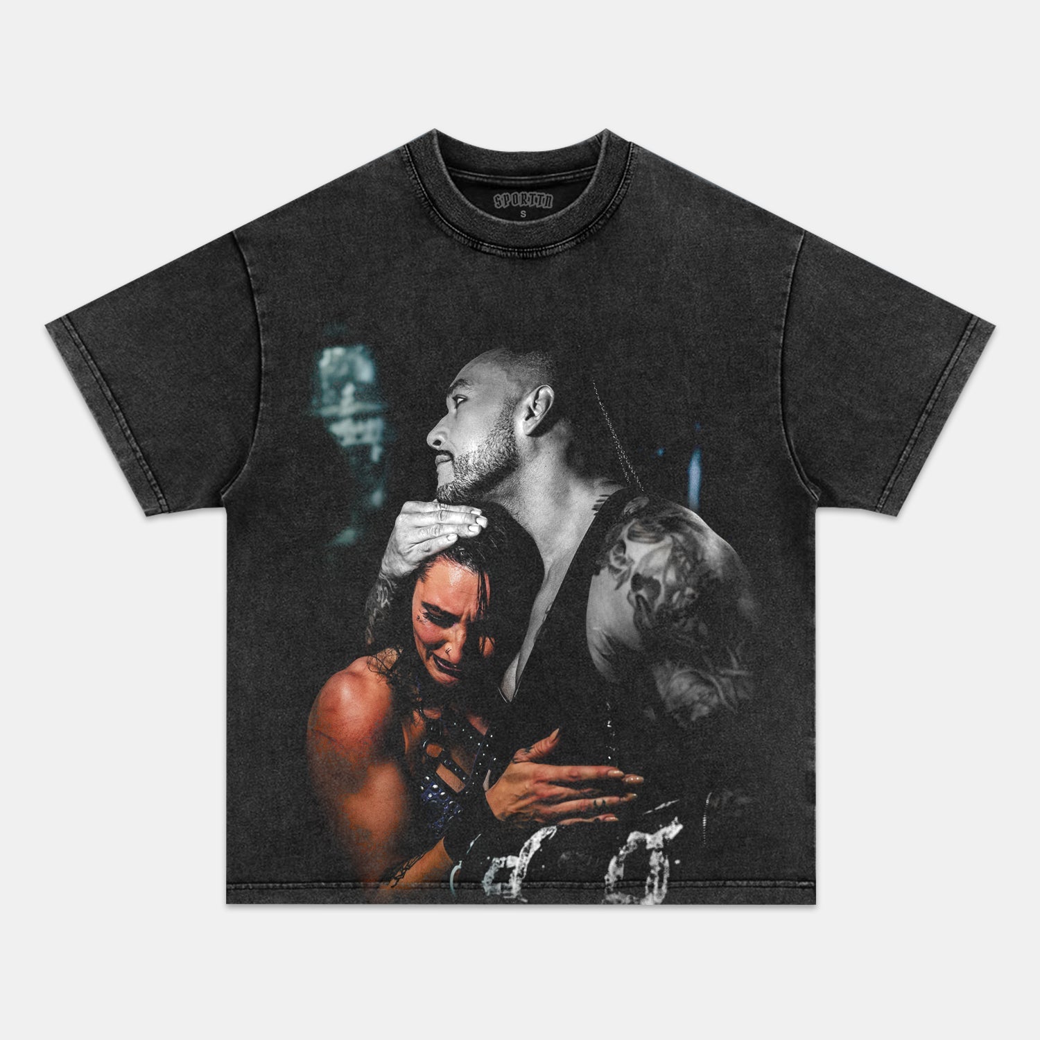 RHEA RIPLEY & DAMIAN PRIEST TEE - Y2K VINTAGES